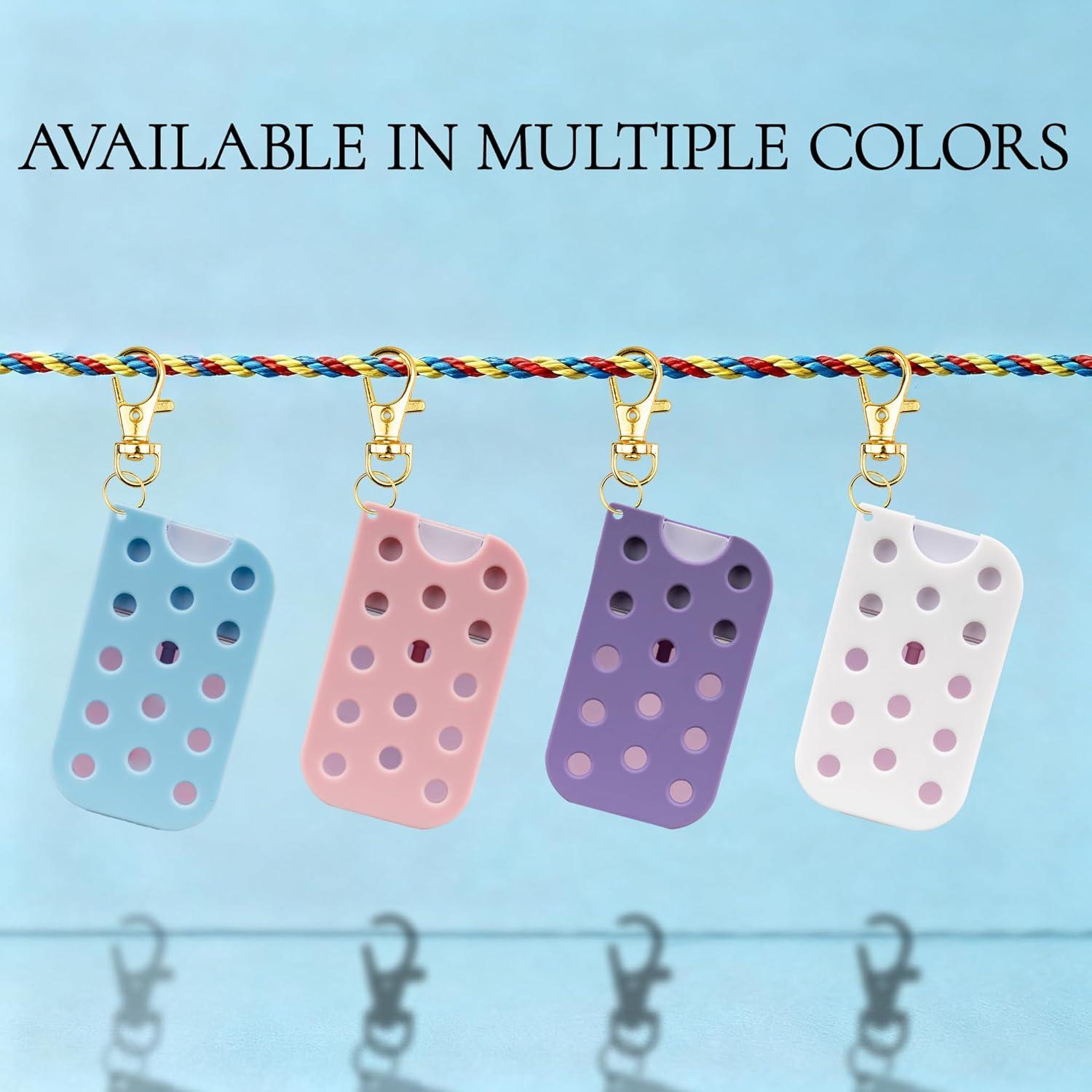 Funda de Silicona VANEST para Spray Desinfectante 30 ml Morado