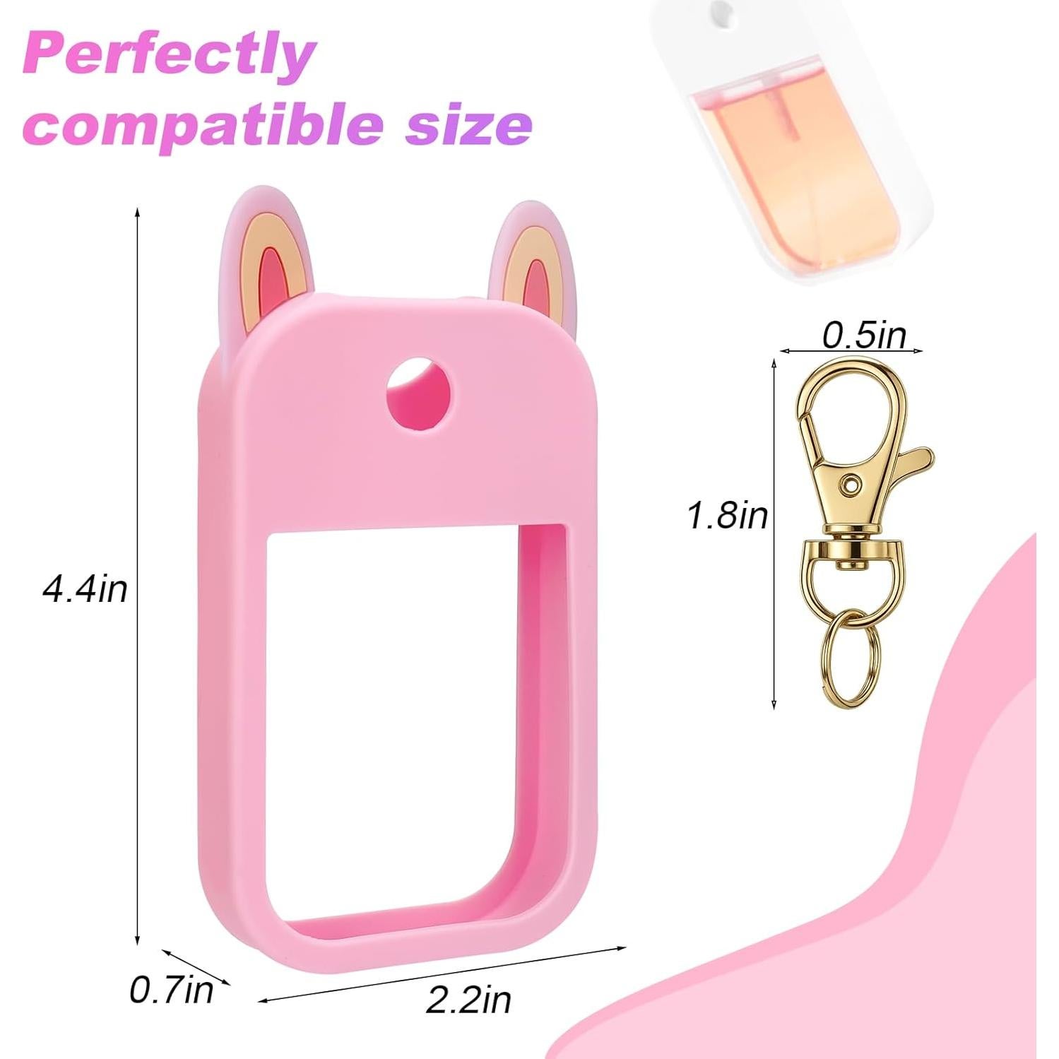 Funda de Silicona AIERSA para Desinfectante Touchland - Conejo