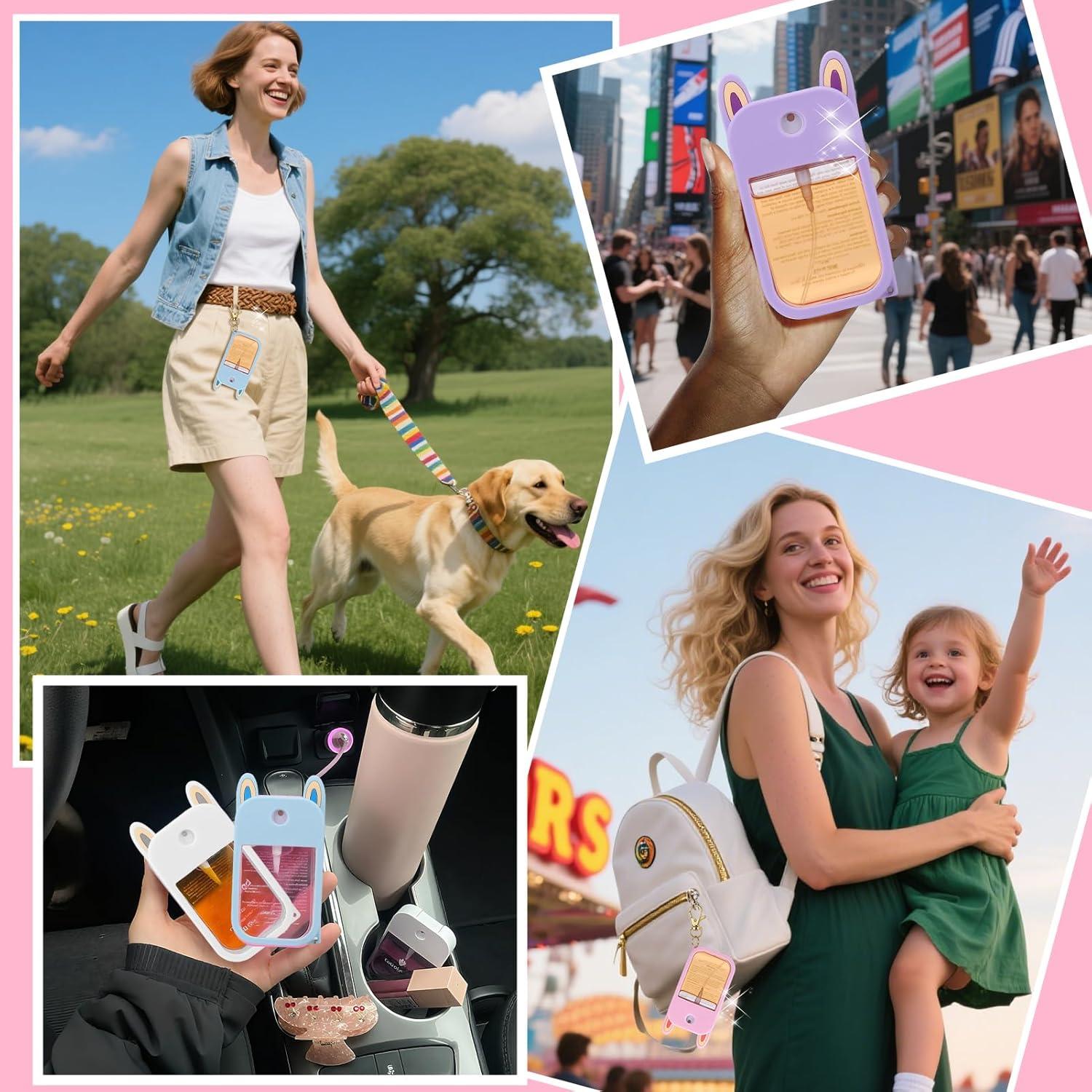 Funda de Silicona AIERSA para Desinfectante Touchland - Conejo