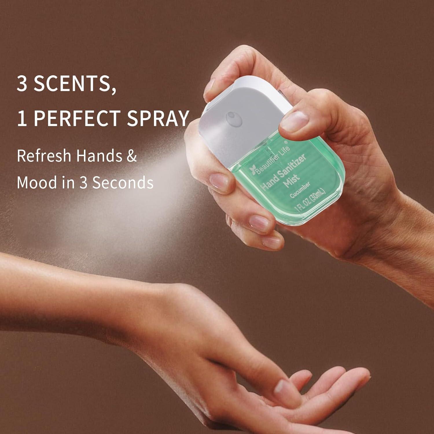 Desinfectante de Manos Portátil Beautifier Life - Paquete de 3, 30ml