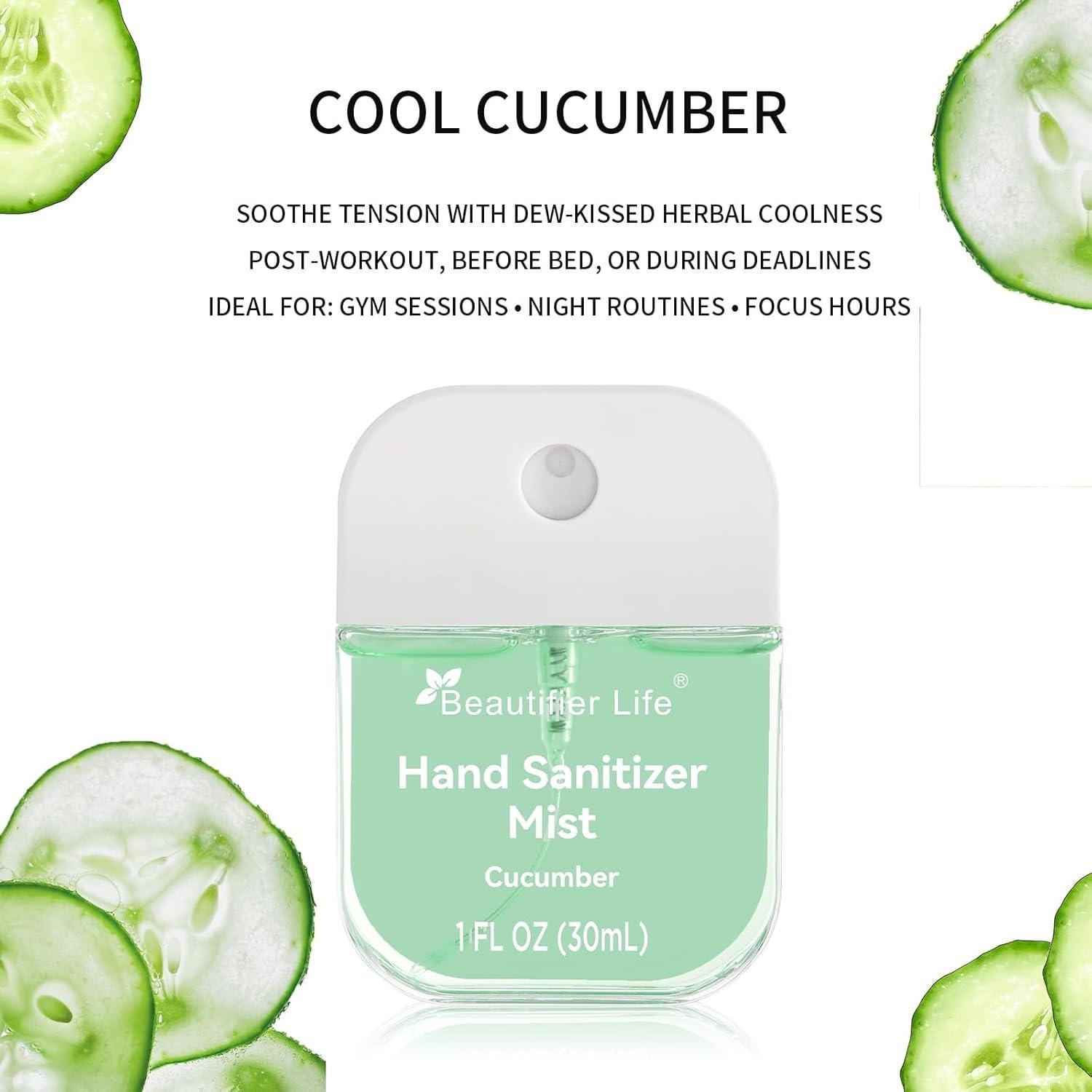 Desinfectante de Manos Portátil Beautifier Life - Paquete de 3, 30ml