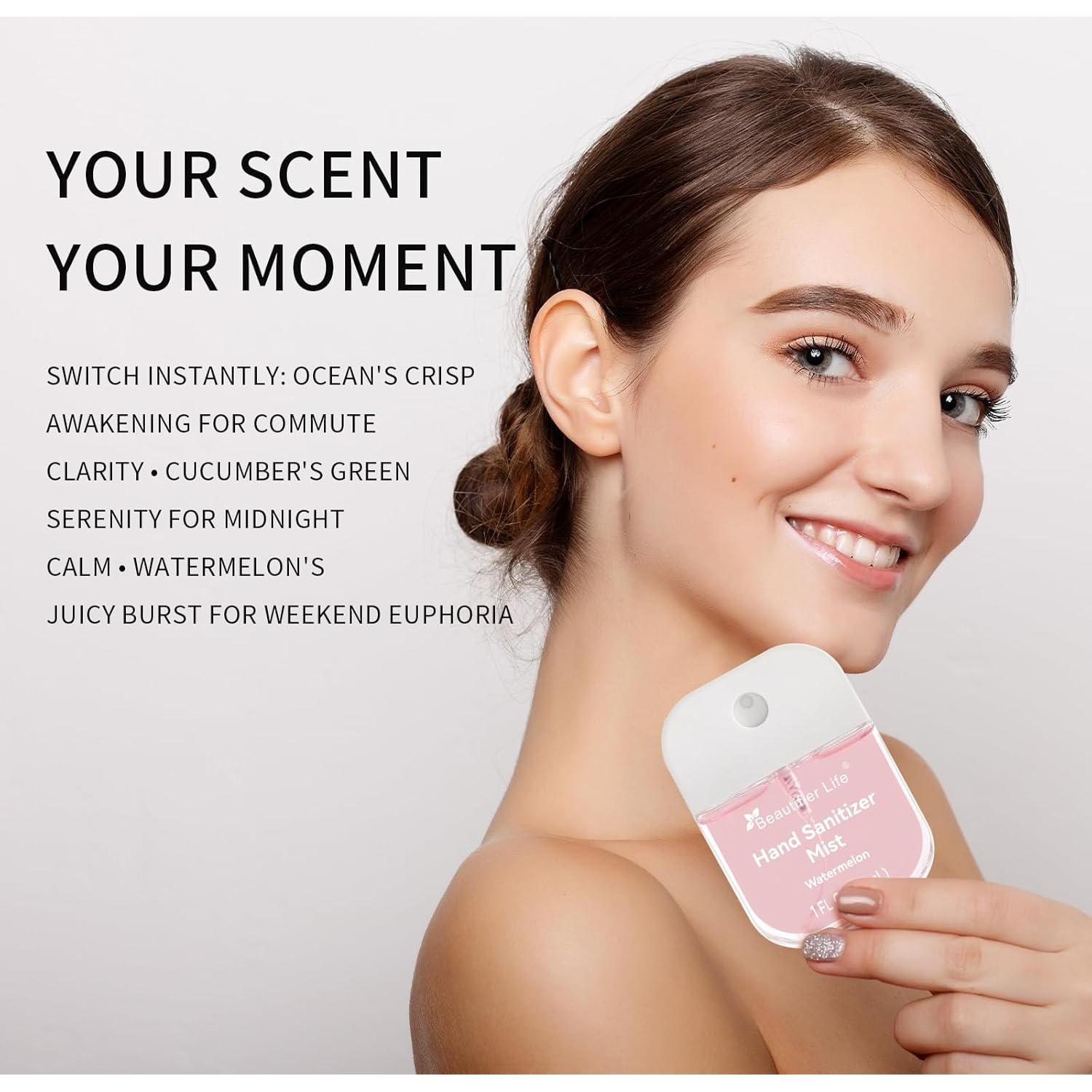 Desinfectante de Manos Portátil Beautifier Life - Paquete de 3, 30ml