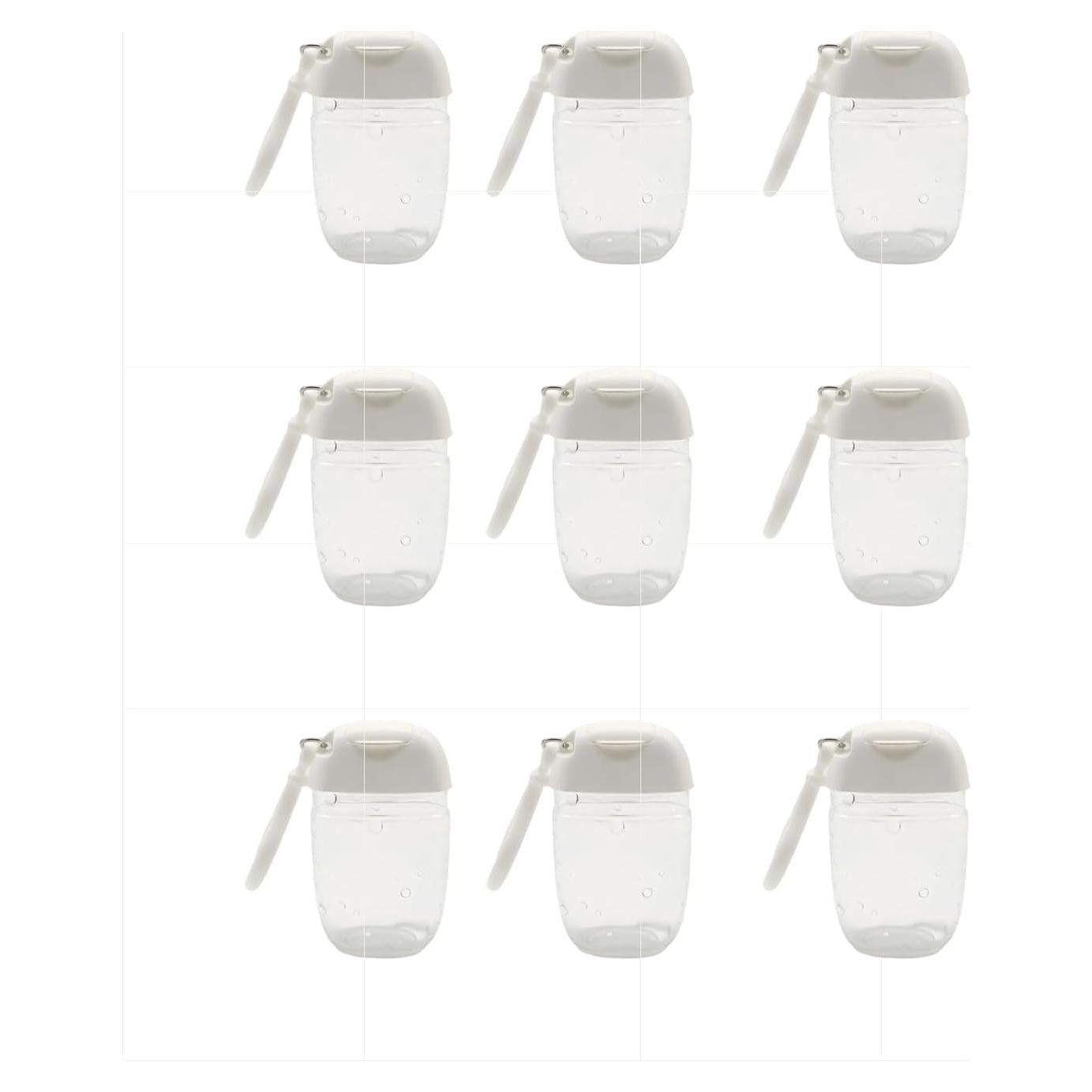 Paquete de 9 Botellas Reutilizables 30ml ZHQZZPH para Viaje