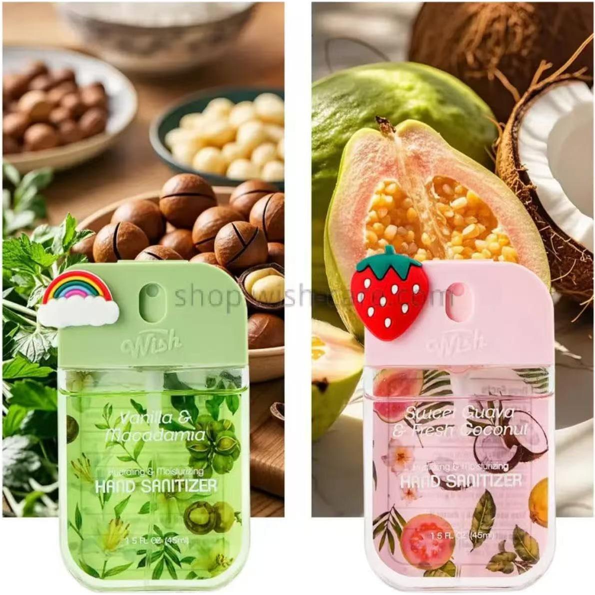 Desinfectante de Manos Wish 2-Pack Viaje 45ML Hidratante