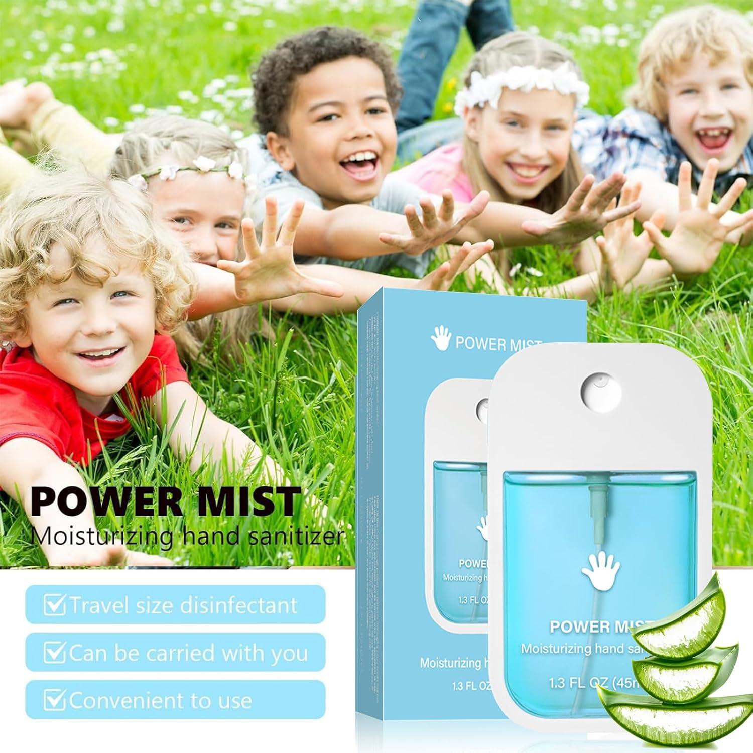 Spray desinfectante de manos Power Mist 45ml hidratante viaje