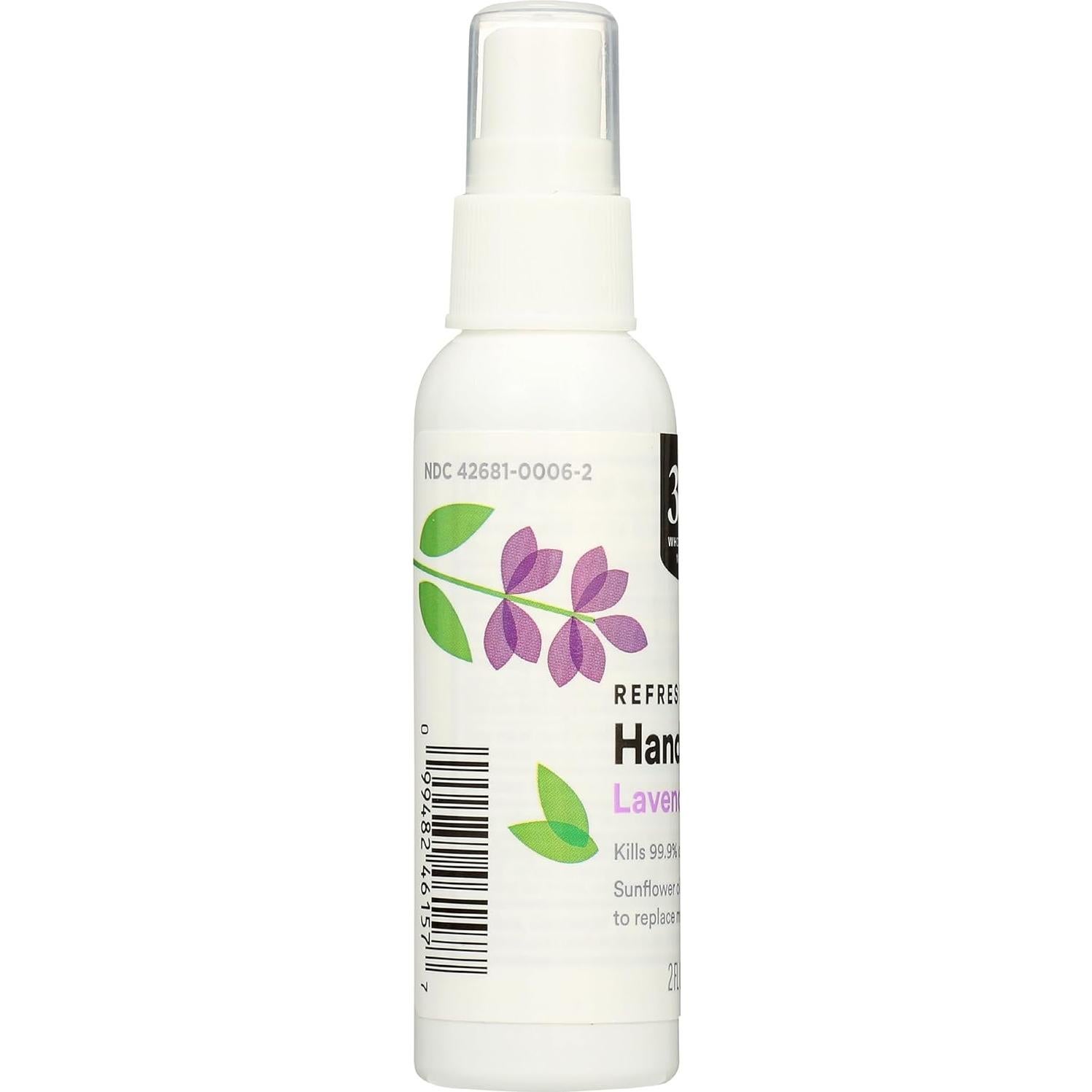 Spray Desinfectante de Manos 365 Lavanda 59 ml - 99.9% Germicida