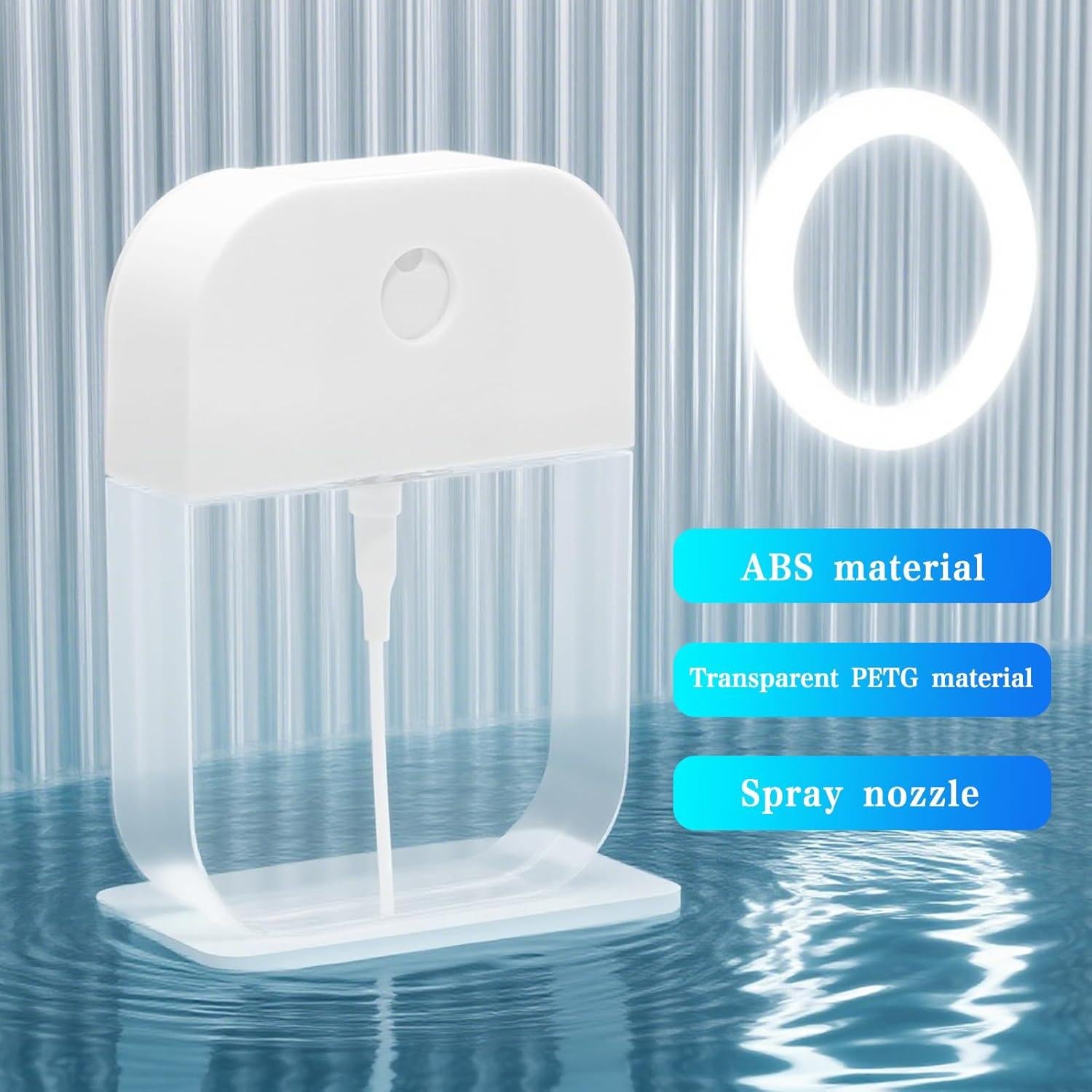 Set de 6 Botellas de Spray Transparentes Rimoev 38 ml