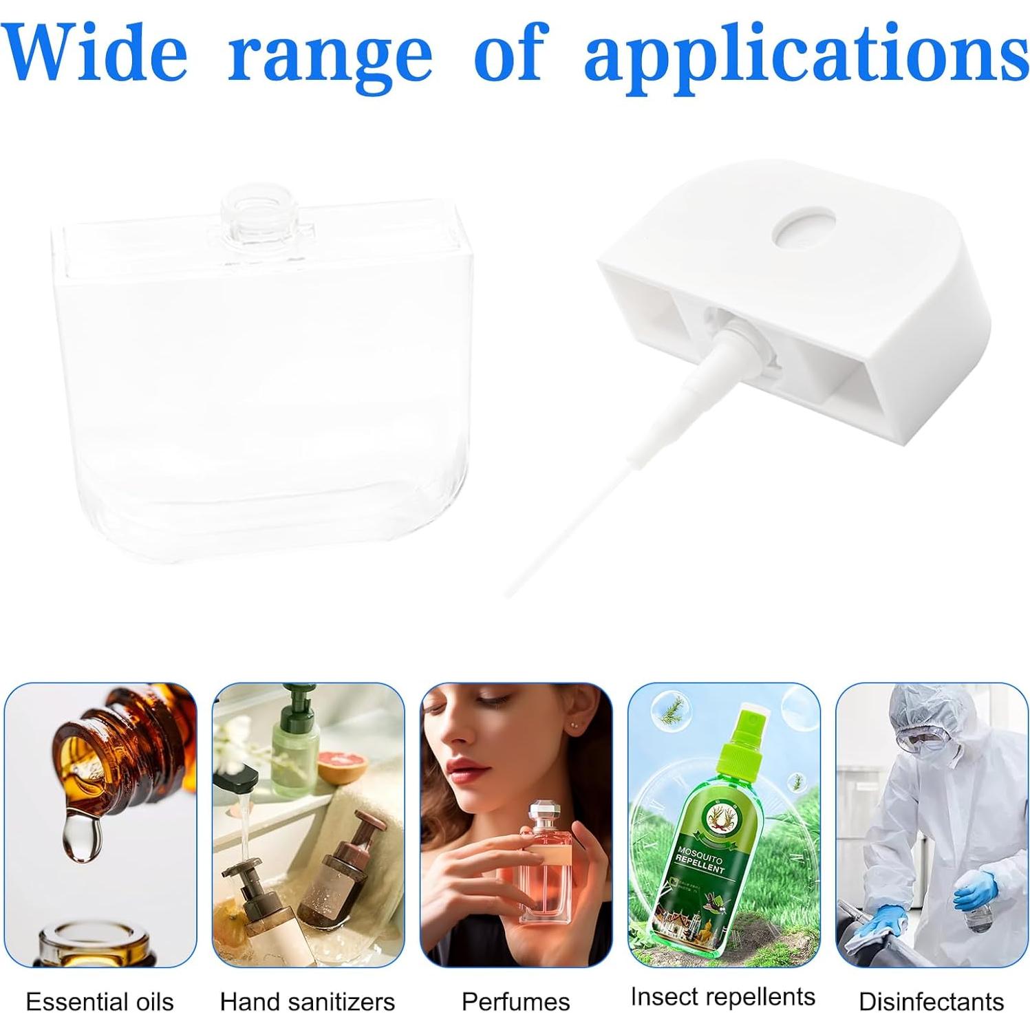 Set de 6 Botellas de Spray Transparentes Rimoev 38 ml