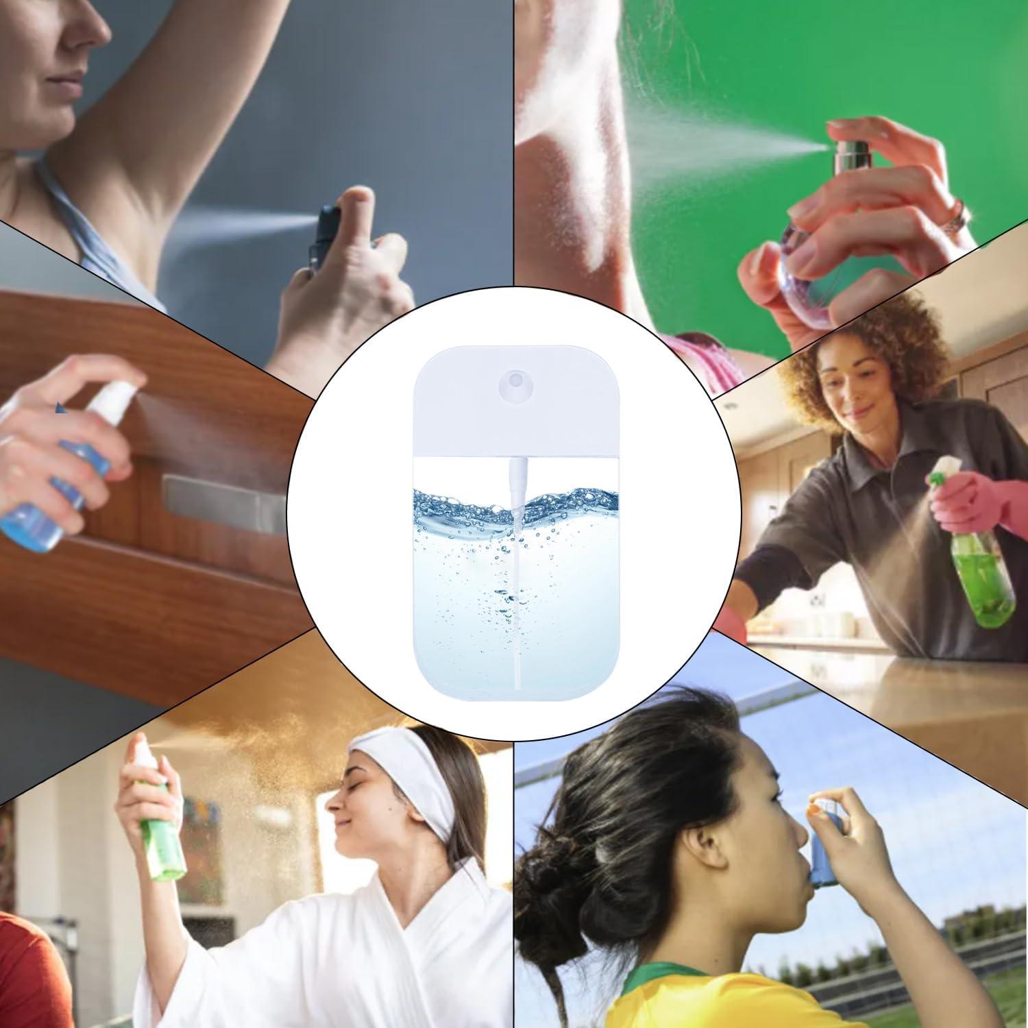 Paquete de 6 Botellas de Spray VIEKIER 50ml Transparentes