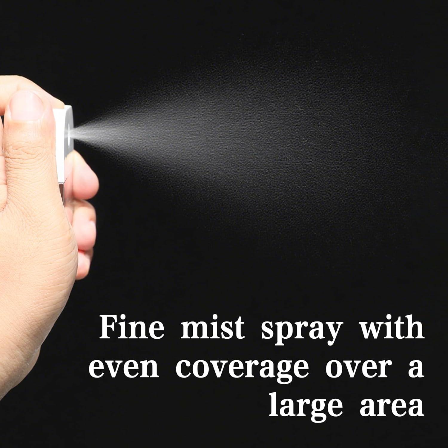 4 Botellas de Spray Transparentes Rimoev 38 ml Recargables