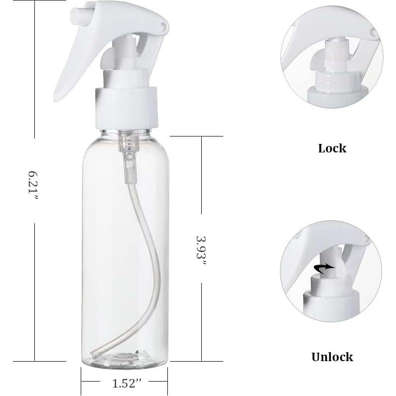Juego de 3 Botellas de Spray TANCANO 100ml con Nebulizador