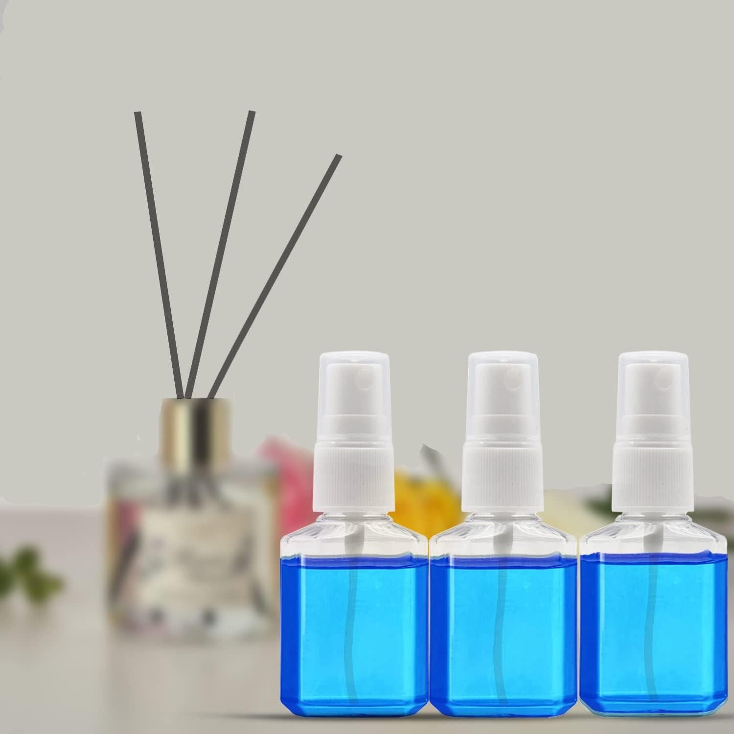 Paquete de 50 botellas de spray mini Vinsencoo 30ml claras