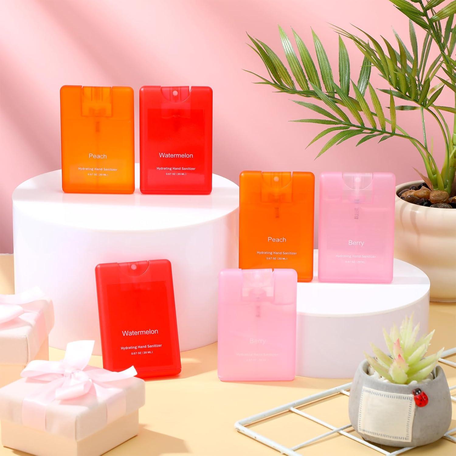 3 Sprays Desinfectantes de Manos Viaje Dansib 20 ml Aroma Frutal