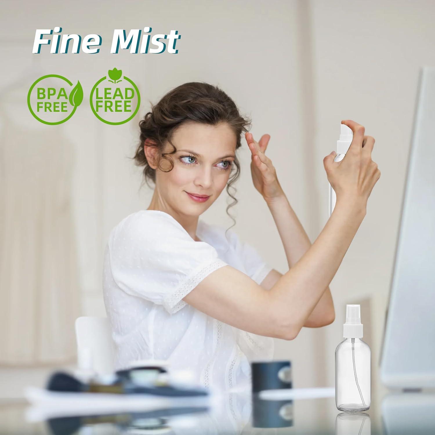 Botellas de Spray de Vidrio Bastelica 118 ml - Paquete de 4