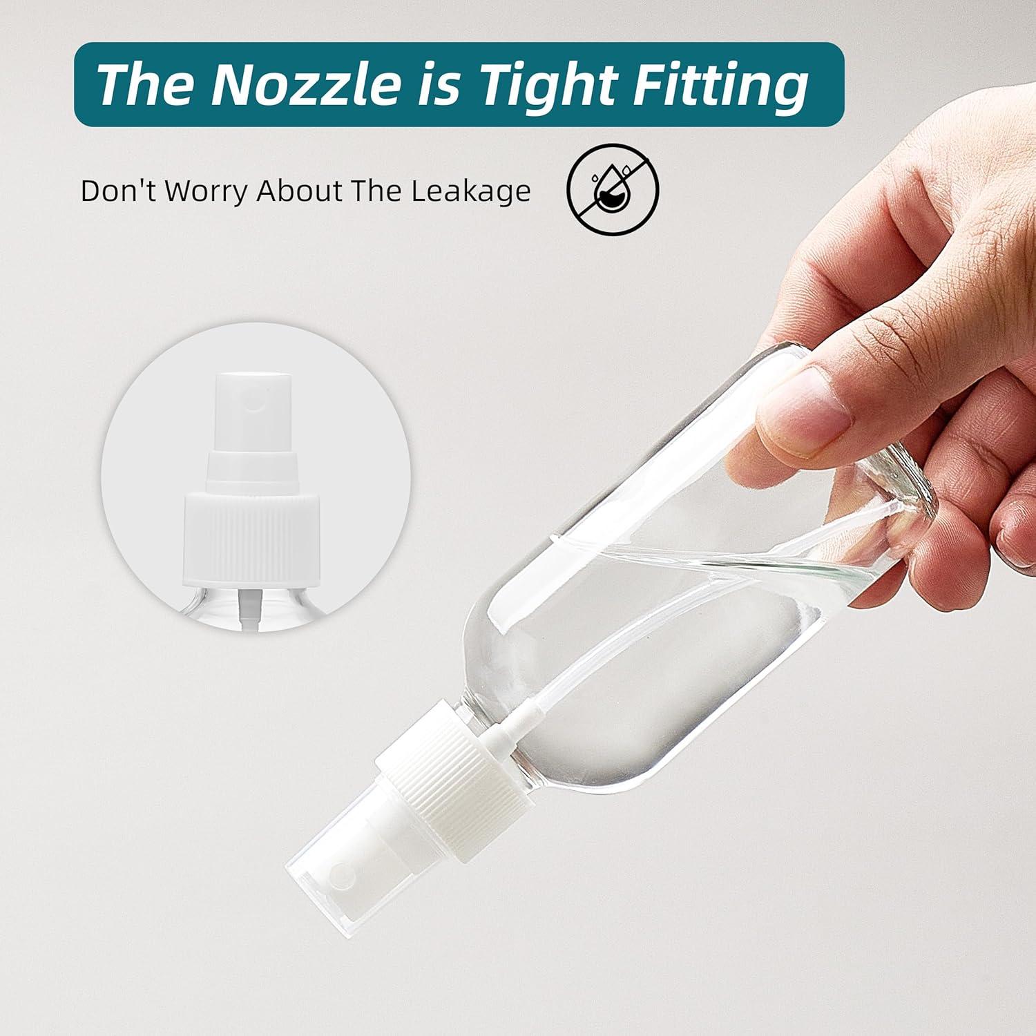 Botellas de Spray de Vidrio Bastelica 118 ml - Paquete de 4