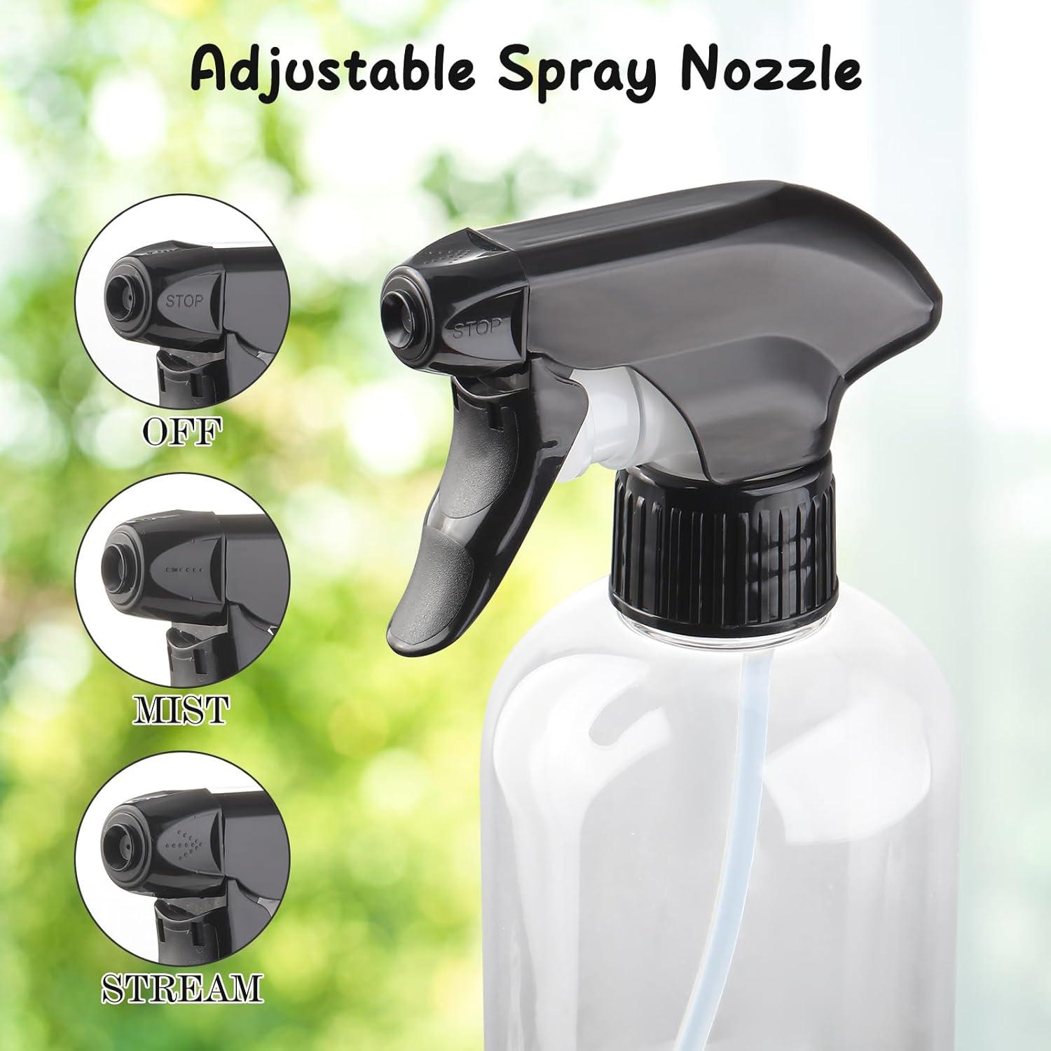 Botellas de Spray Bynccea 300ml Recargables Ajustables - 2 Piezas