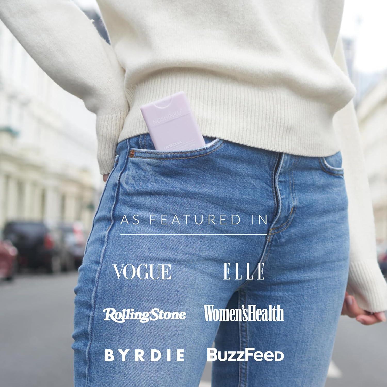 Kit de Recarga Desinfectante de Manos Noshinku Lavanda 70% Alcohol