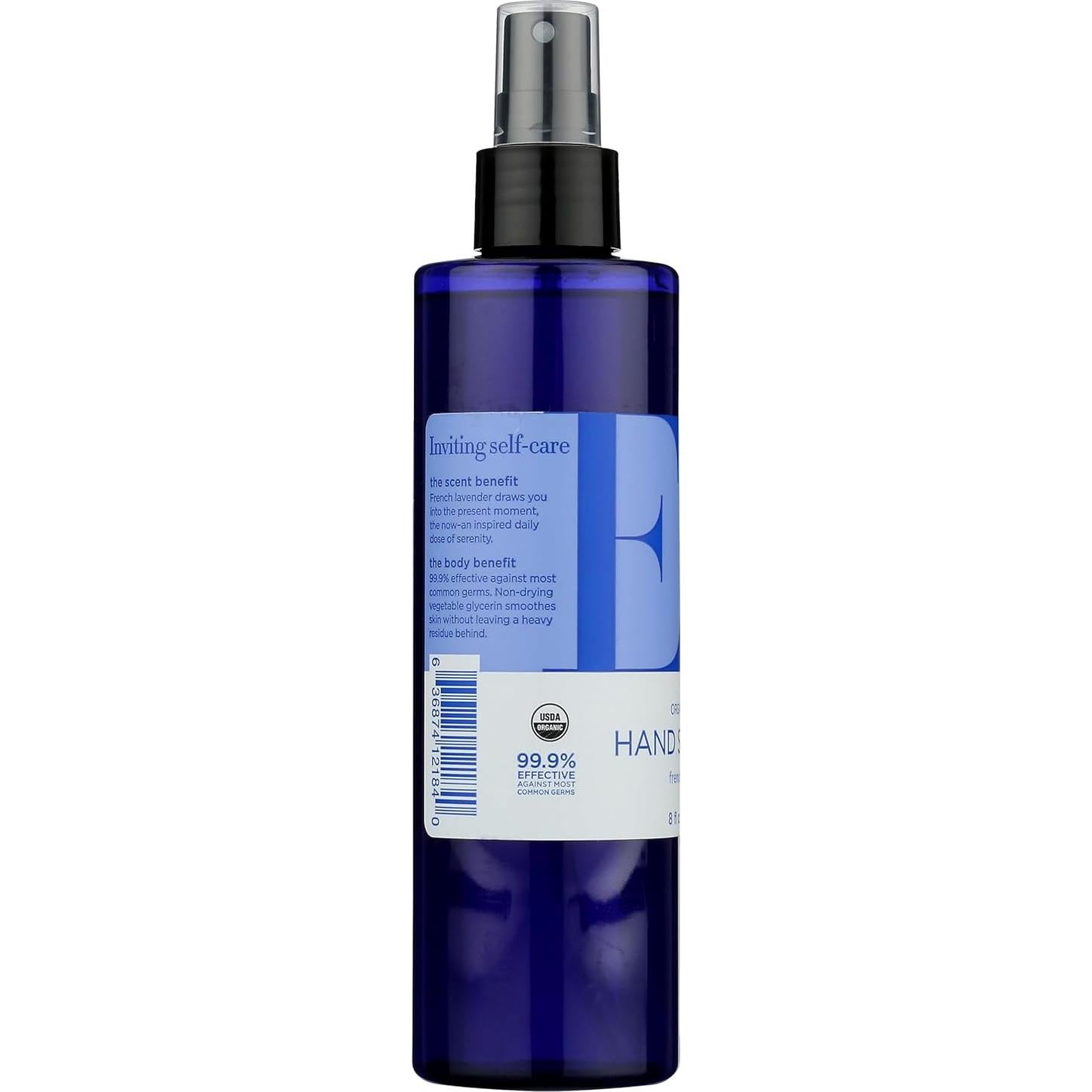 Desinfectante de Manos Spray EO Lavanda Orgánica 226.8 ML