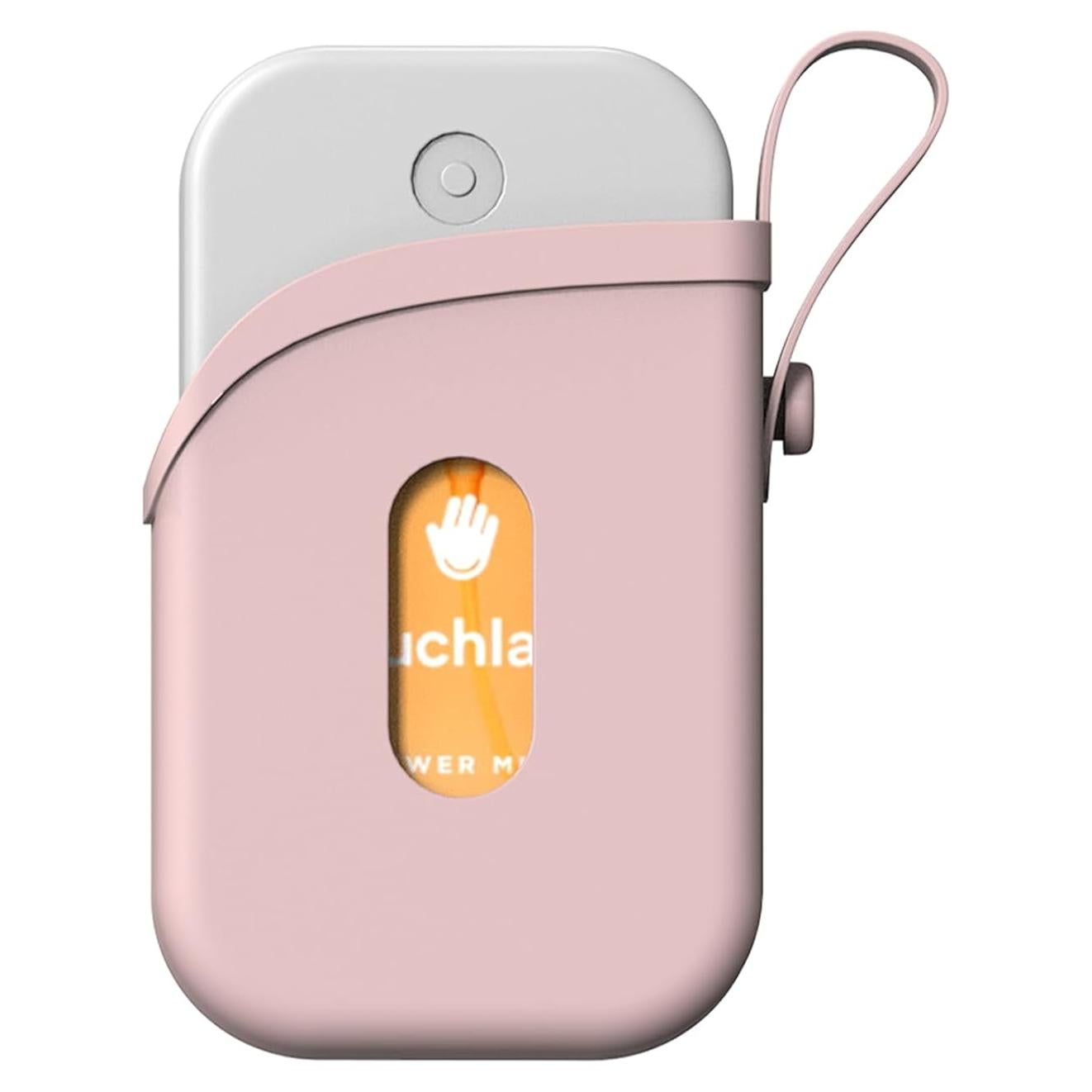 Funda de Silicona Rosa para Spray Desinfectante Touchland 30 ml