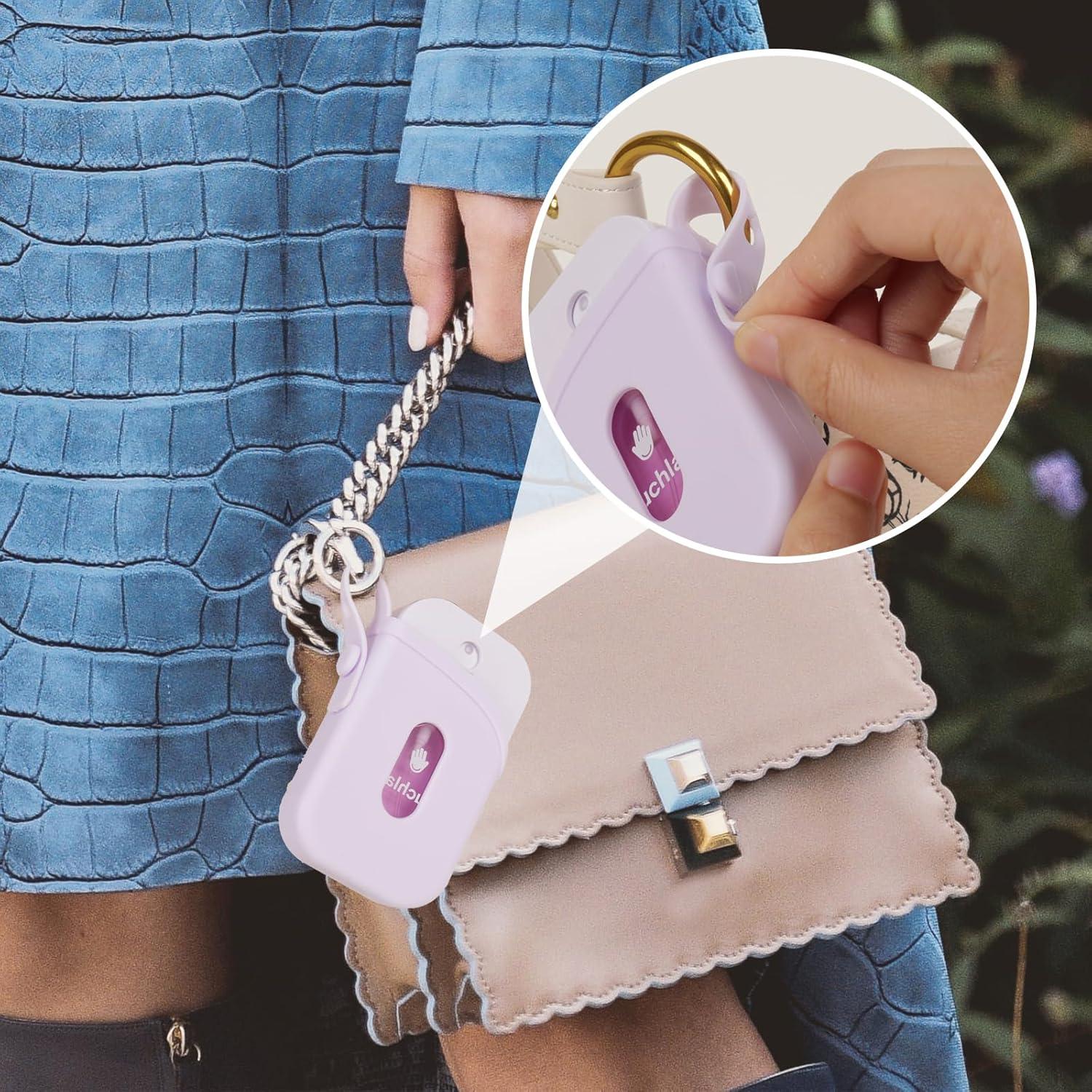 Funda de Silicona Rosa para Spray Desinfectante Touchland 30 ml