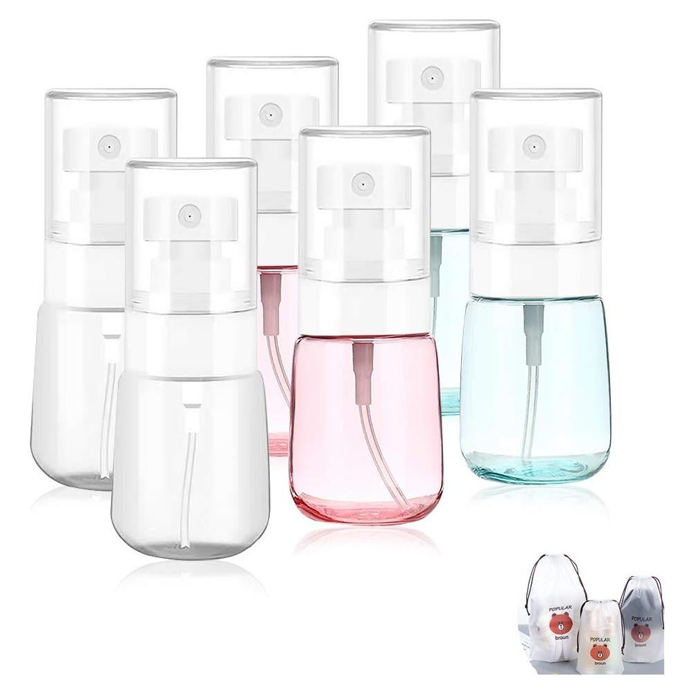 Botella de Spray de Neblina Fina AMORIX 30ml - 6 Piezas