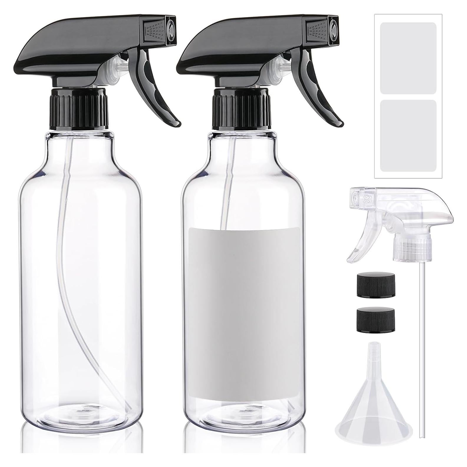 Botellas de Spray Hethyo 500ml Reutilizables 2 Paquete