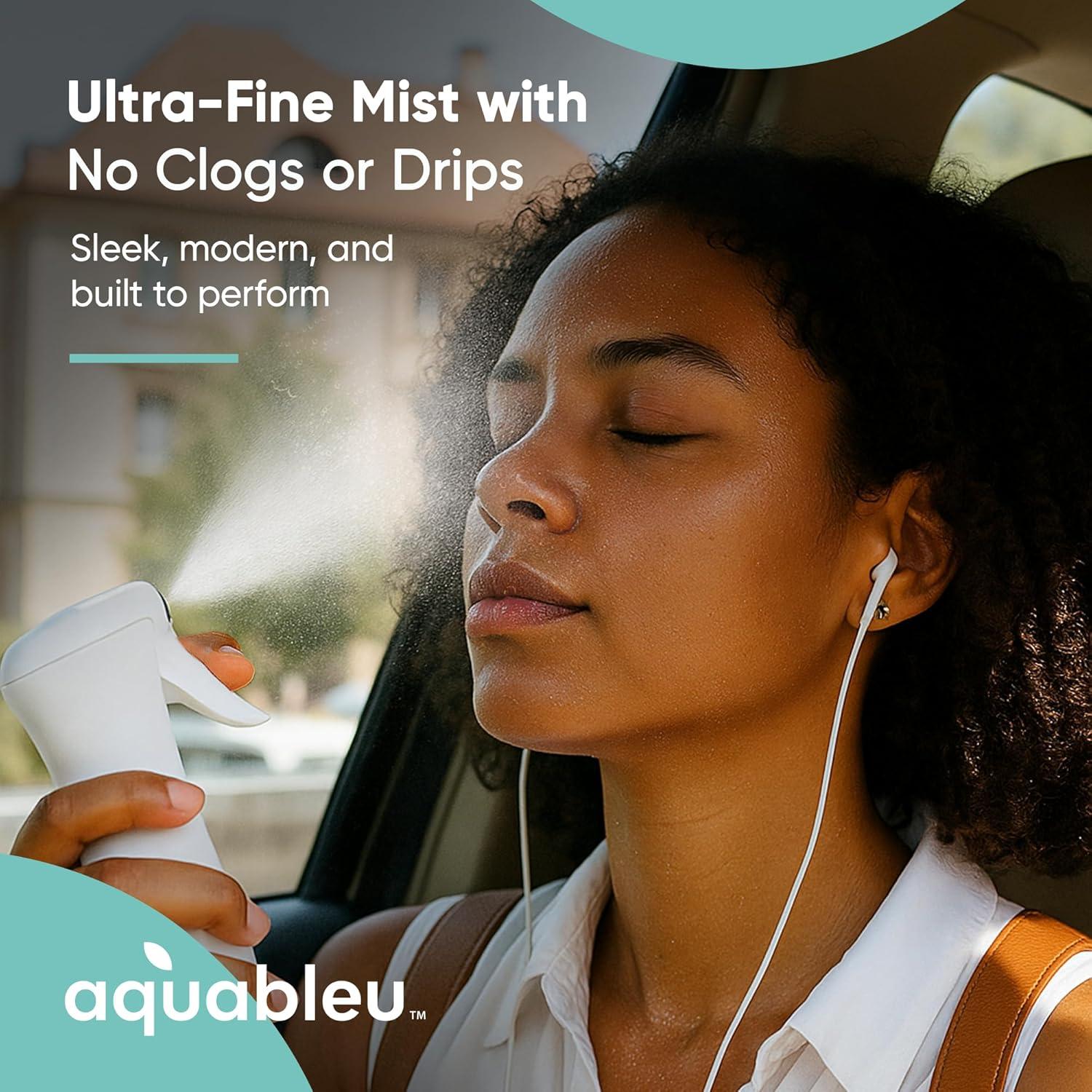 Botella de Spray Aquableu 200ml Niebla Continua Reutilizable