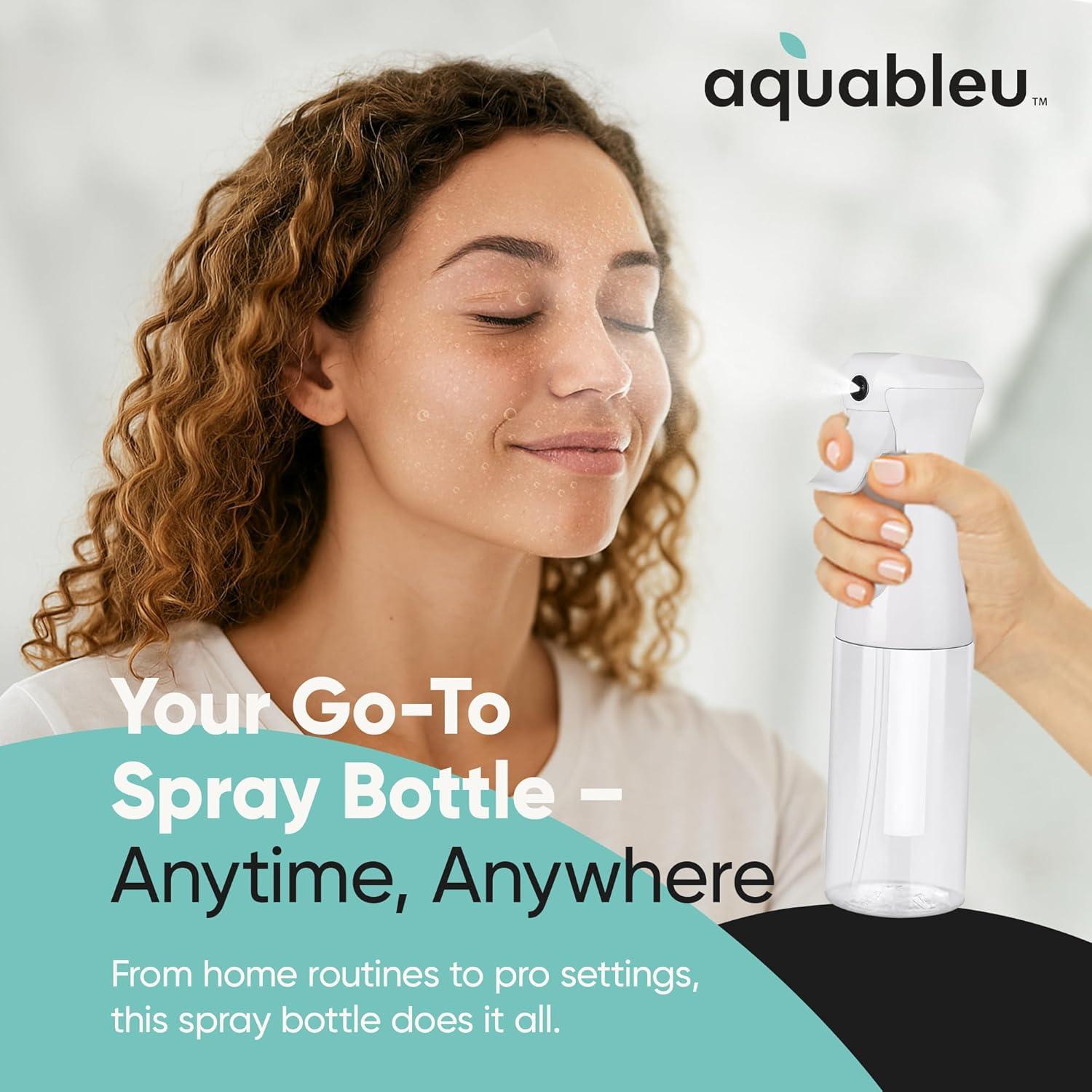 Botella de Spray Aquableu 200ml Niebla Continua Reutilizable