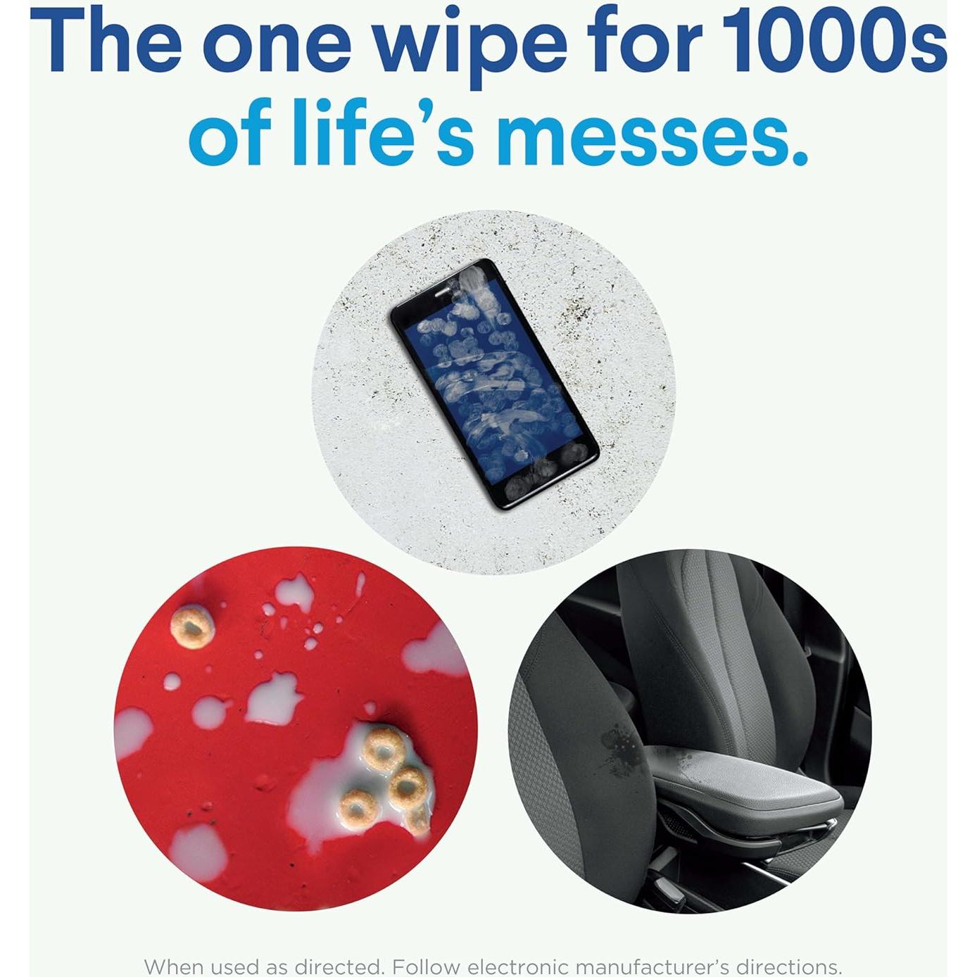 Toallitas Desinfectantes Clorox TripleWeave Paquete de 3 x 35 Unidades