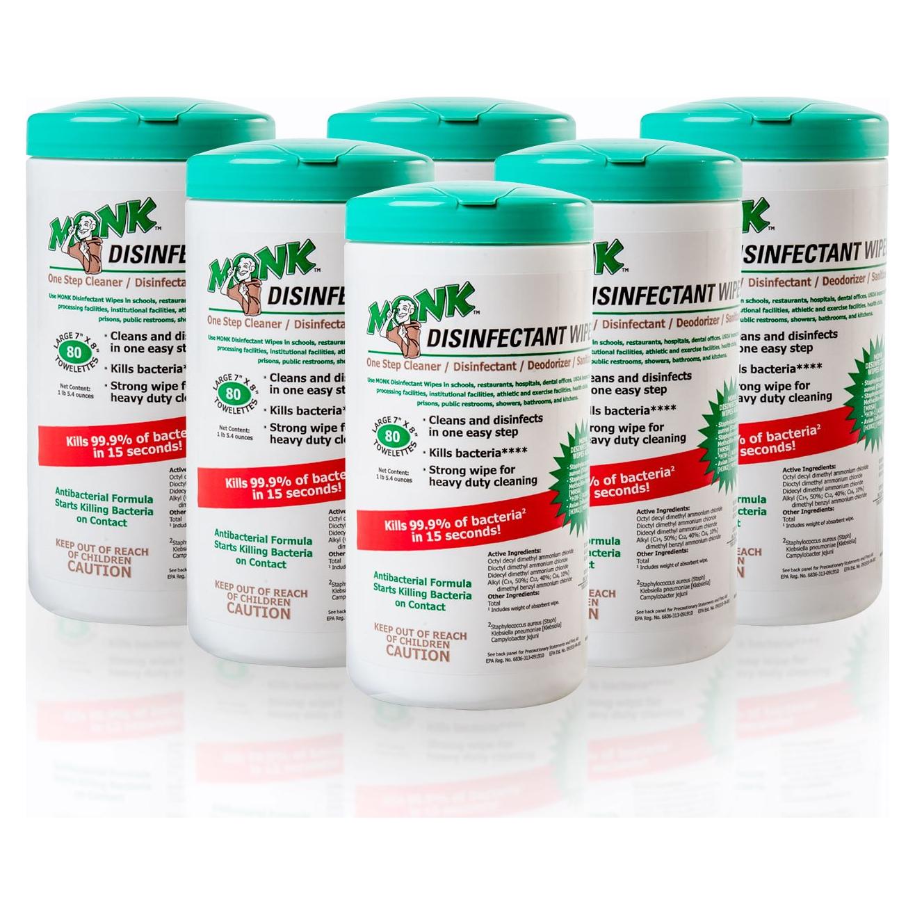 Toallitas Desinfectantes Dreumex Monk 480 Unidades con Fragancia