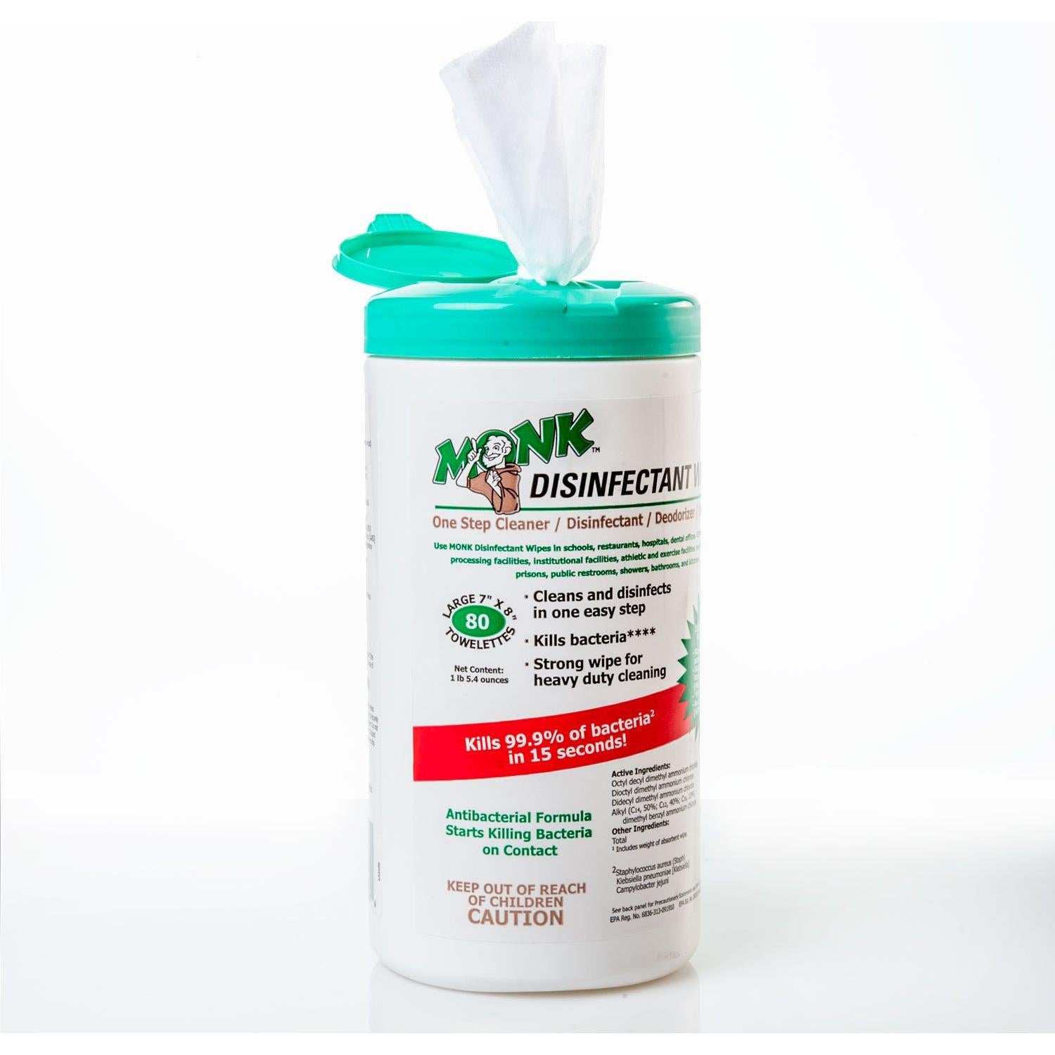 Toallitas Desinfectantes Dreumex Monk 480 Unidades con Fragancia