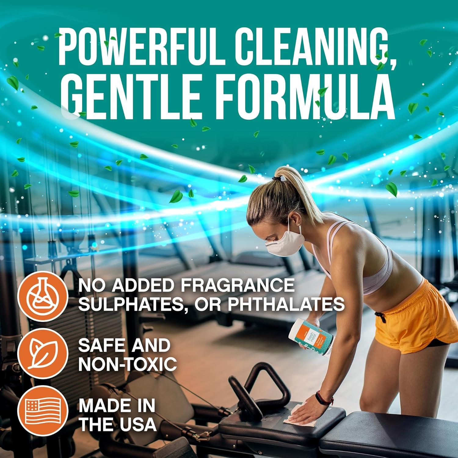 Toallitas de Limpieza Fresh Nest 75 Cuentas para Gimnasio