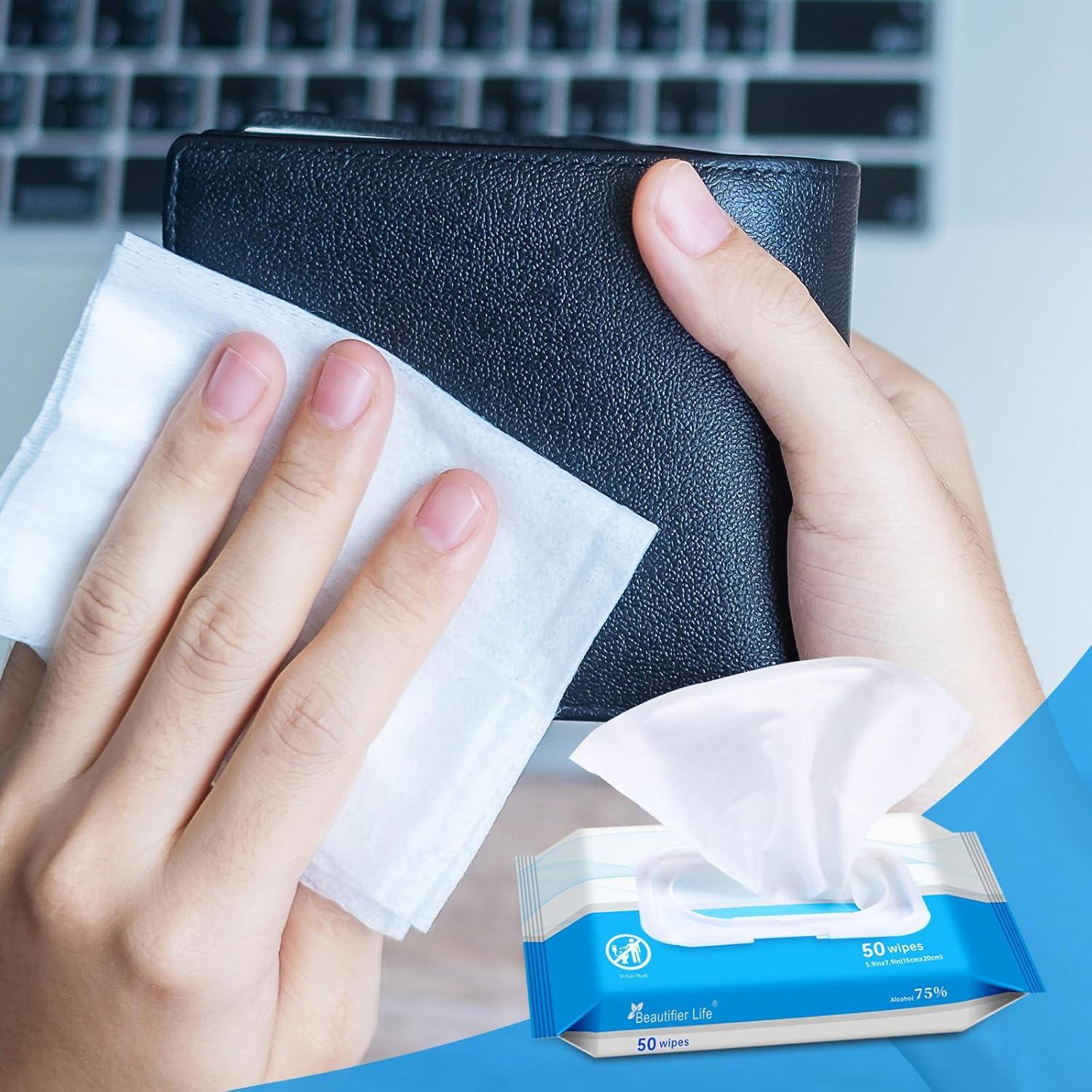 Toallitas Desinfectantes Húmedas Beautifier Life 200 Unidades