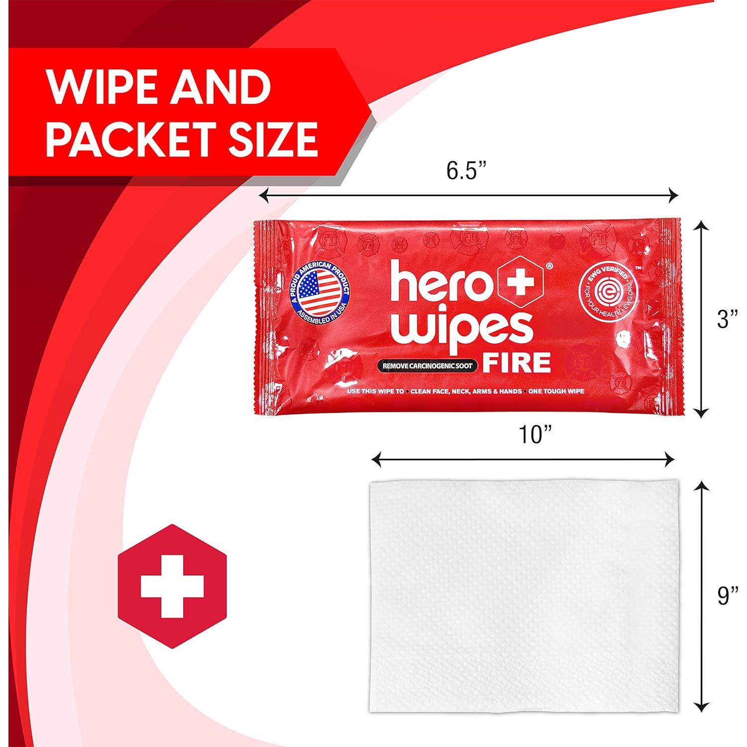 Toallitas Húmedas Hero para el Cuerpo 120ct 25.4x22.9cm