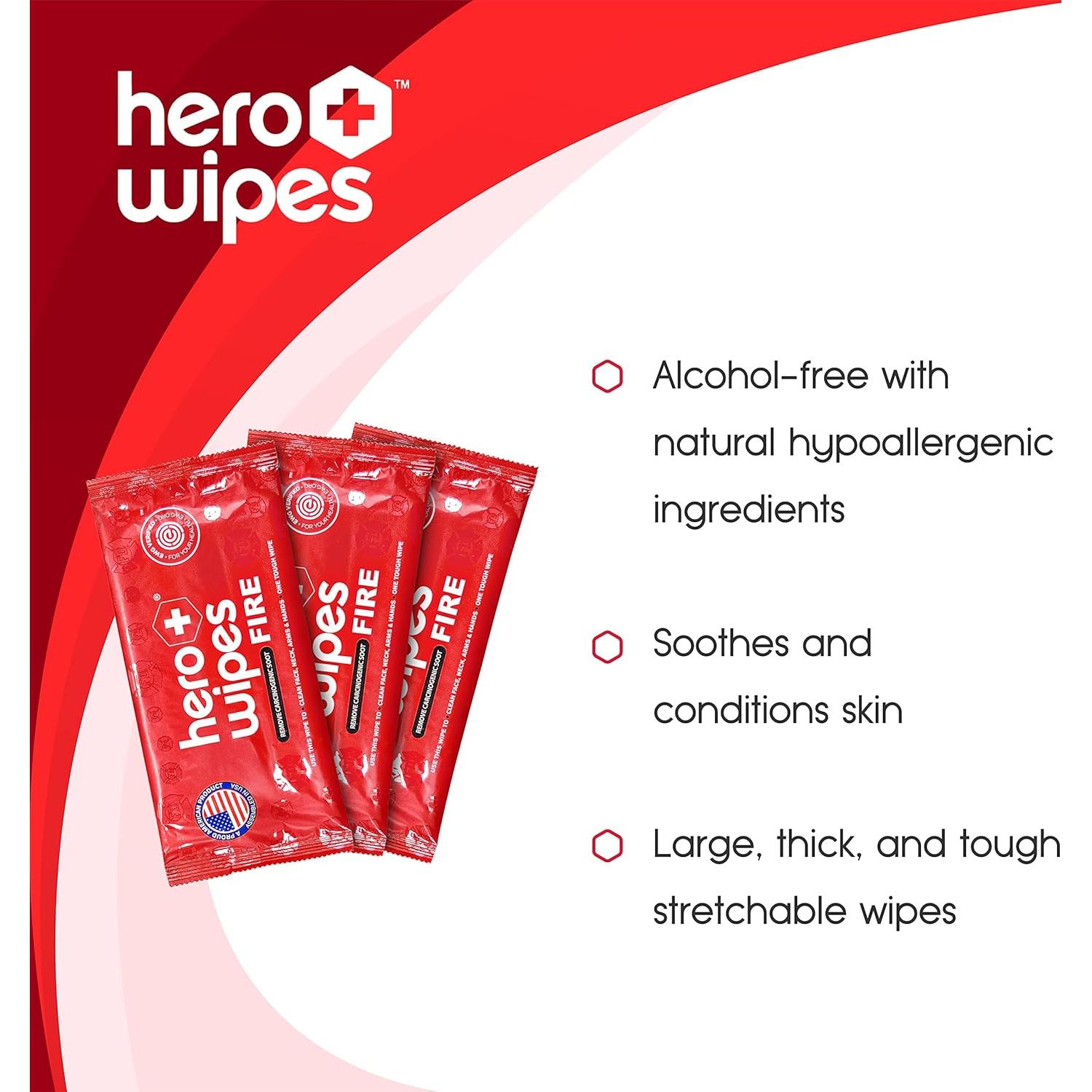 Toallitas Húmedas Hero para el Cuerpo 120ct 25.4x22.9cm