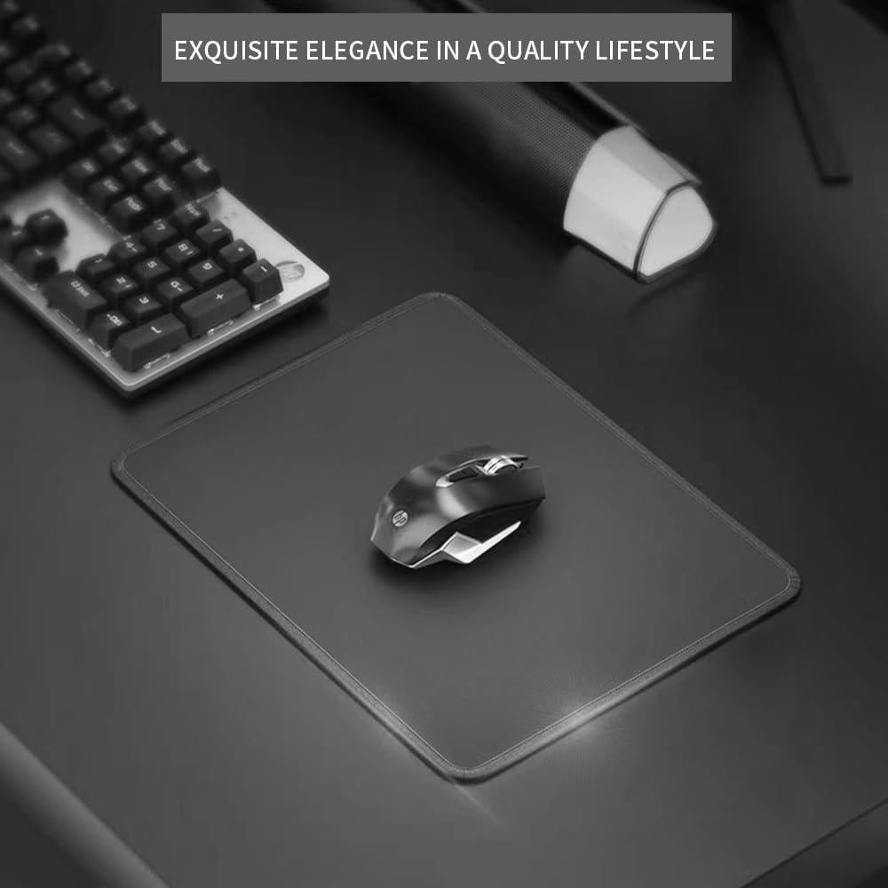 Paquete de 3 Alfombrillas de Ratón YUGMCOCE 25.9x21.1 cm Negro