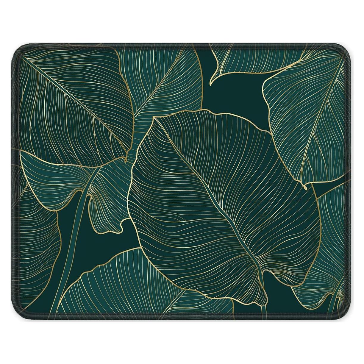 Alfombrilla de Ratón ITNRSIIET Textura de Palma Antideslizante 26x21 cm