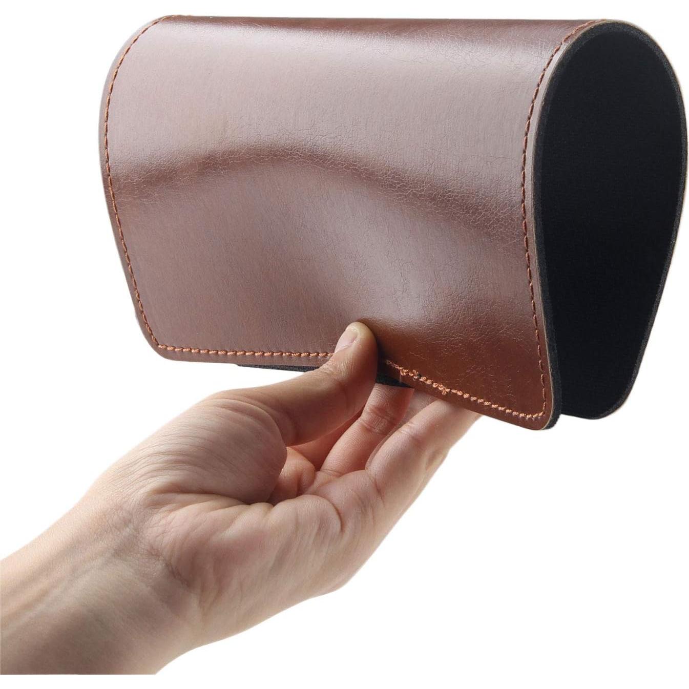 Alfombrilla de Ratón de Cuero PU Newplenty 24x20 cm Antideslizante