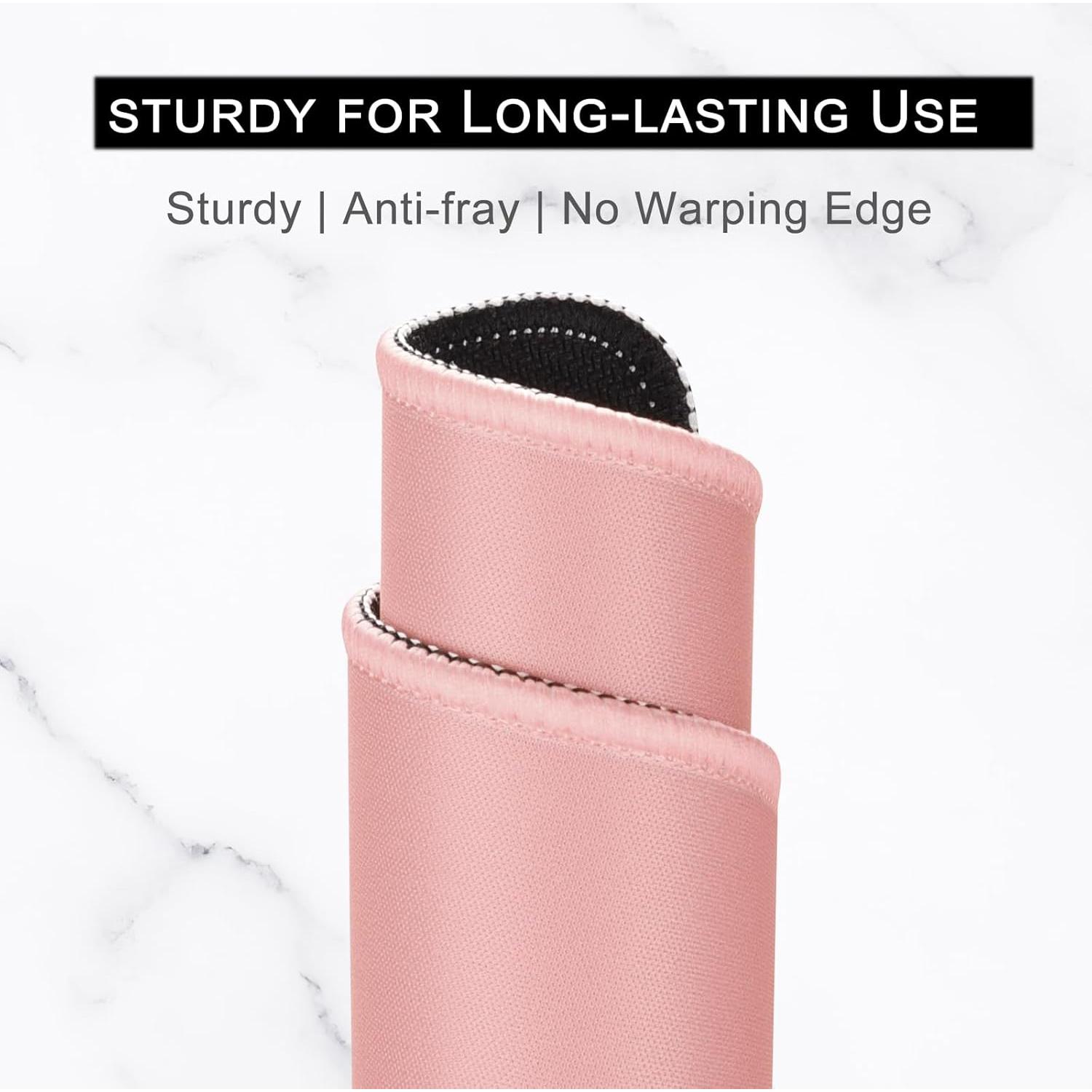 Alfombrilla de Ratón Hsurbtra Rosa Cuadrada 26 x 21 cm Antideslizante