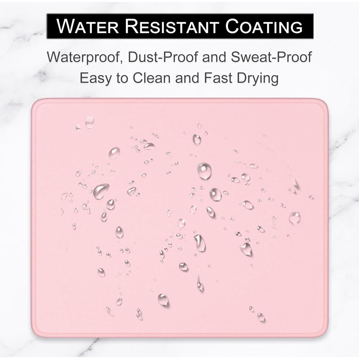 Alfombrilla de Ratón Hsurbtra Rosa Cuadrada 26 x 21 cm Antideslizante