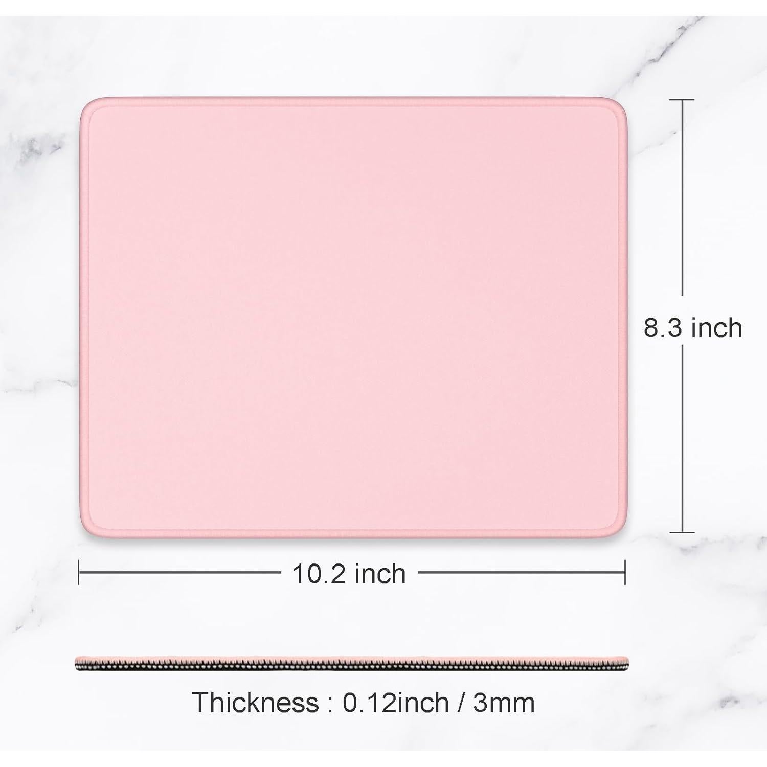 Alfombrilla de Ratón Hsurbtra Rosa Cuadrada 26 x 21 cm Antideslizante