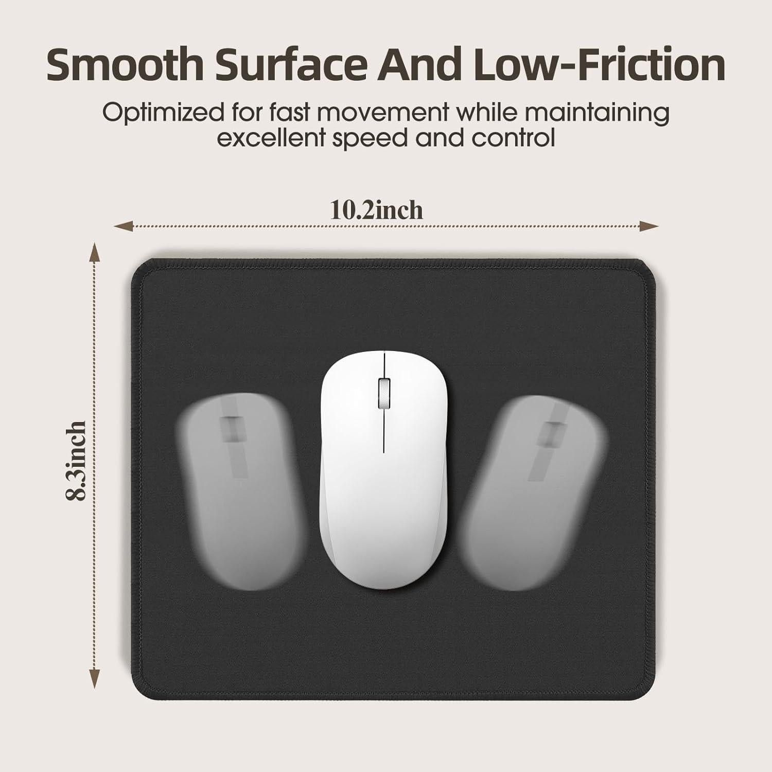 Alfombrillas de Ratón Sixcat, 3 Piezas, Antideslizantes, 25.9x21cm