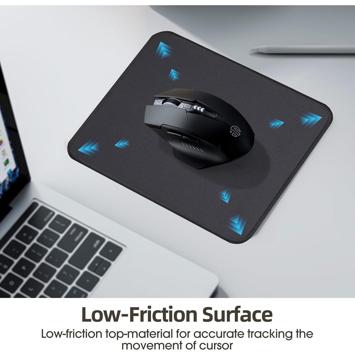 Alfombrillas de Ratón Sixcat, 3 Piezas, Antideslizantes, 25.9x21cm