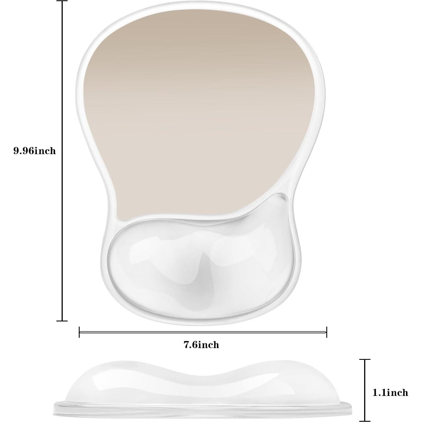 Alfombrilla de ratón ergonómica KEPUTAIER con reposamuñecas de gel
