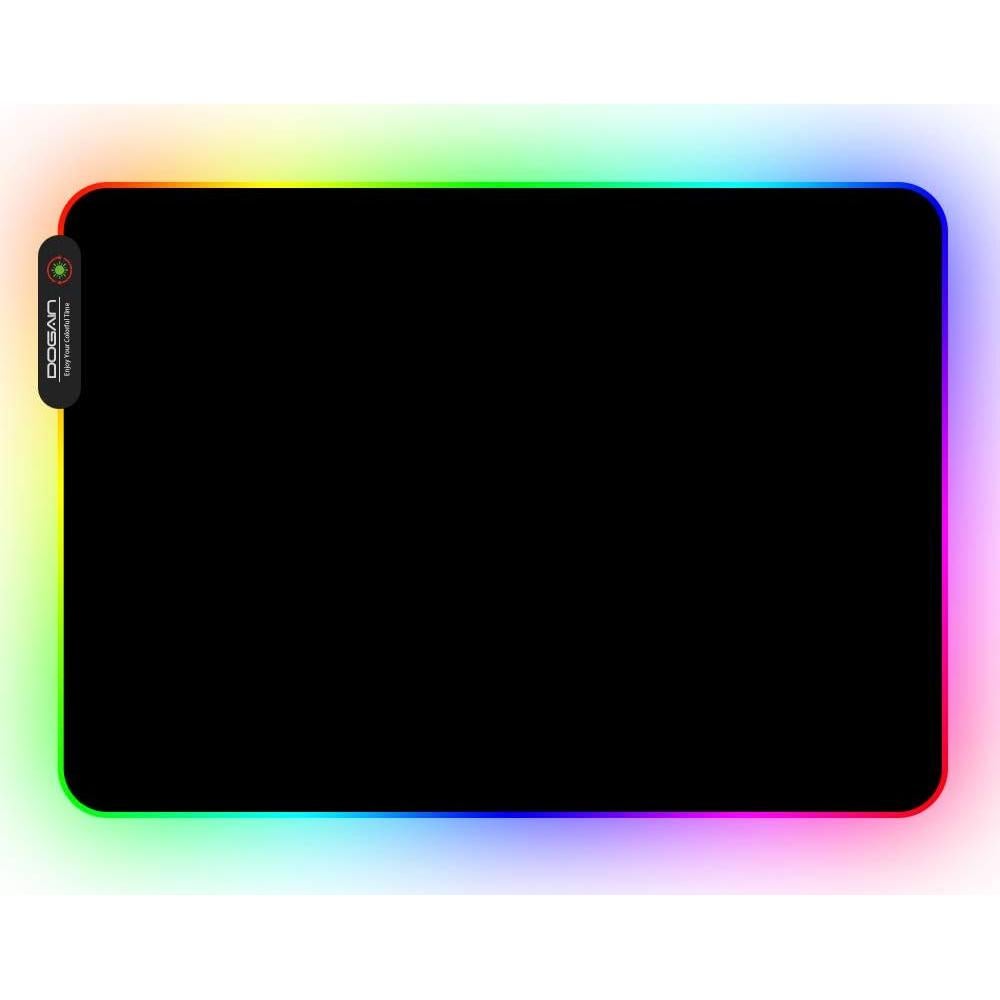 Alfombrilla de Ratón RGB DOGAIN 34.8x26.2 cm 11 Modos Iluminación