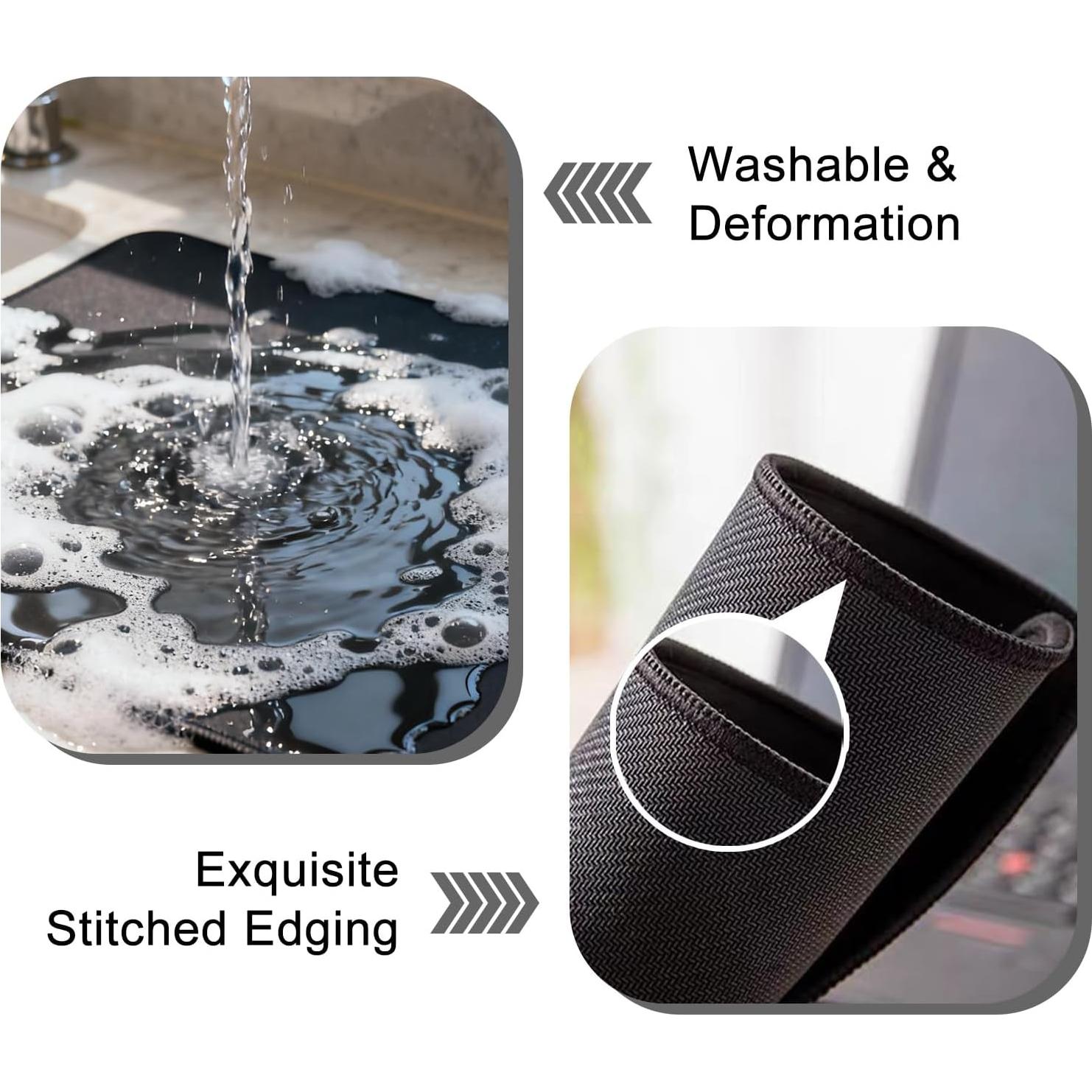 Alfombrilla de Ratón SedaSuave A302 Minimalista 24.1x20.1 cm