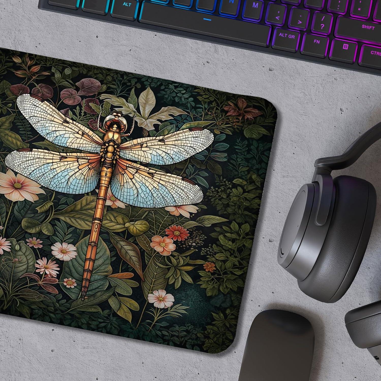 Alfombrilla de Ratón Foritho 24.1x20.1 cm Floral Antideslizante