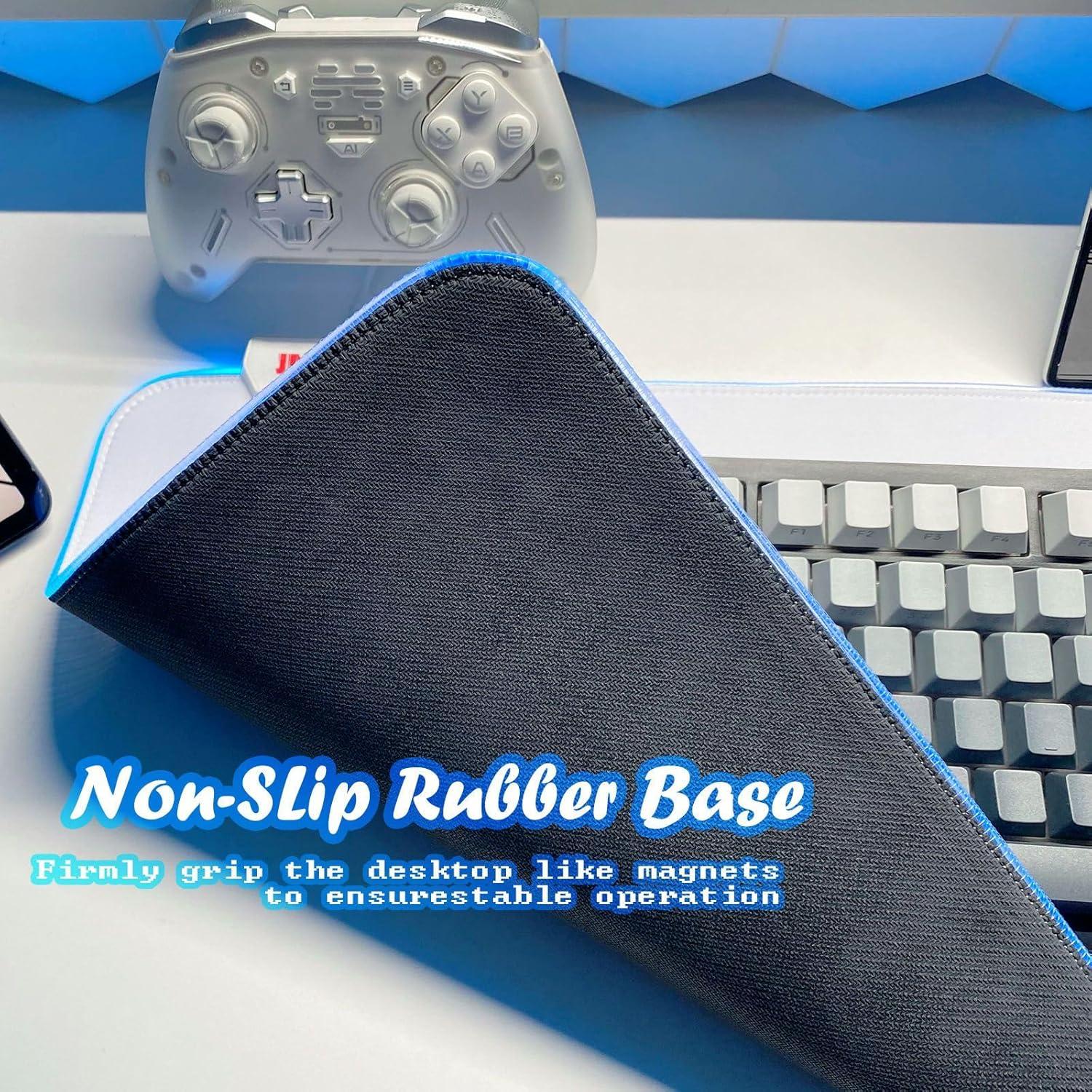 Alfombrilla de Ratón Gaming JMIYAV RGB Extra Grande 80x30cm