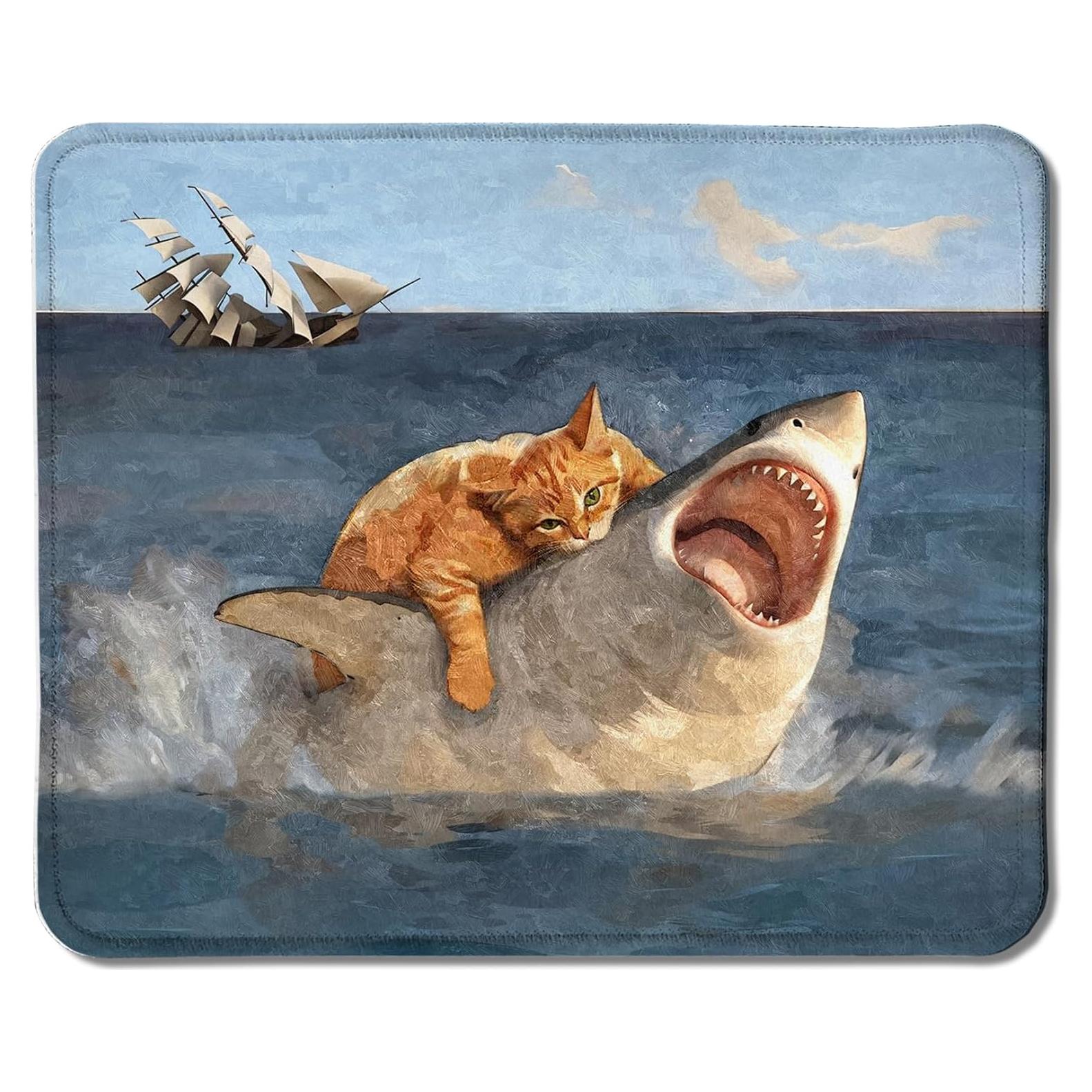 Alfombrilla de Ratón Foritho 24.1x20.1 cm Diseño Tiburón