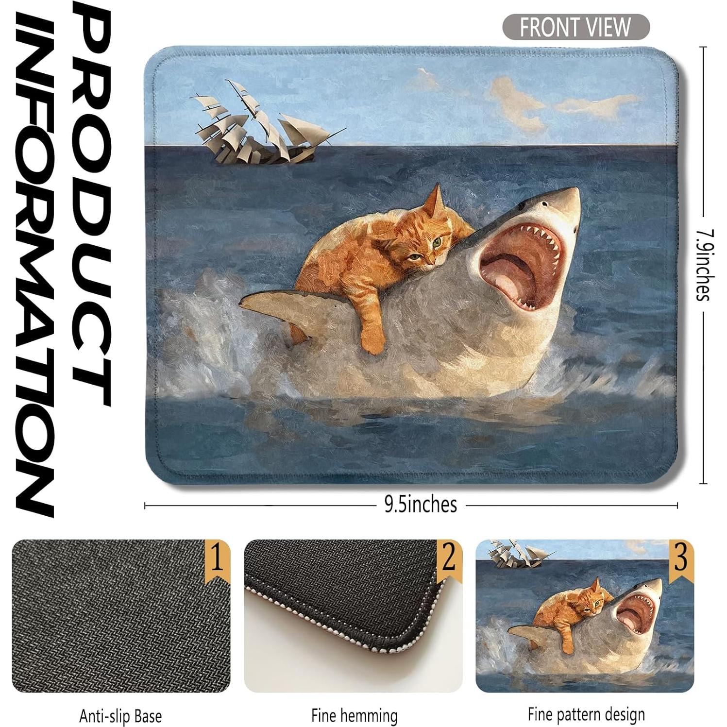 Alfombrilla de Ratón Foritho 24.1x20.1 cm Diseño Tiburón